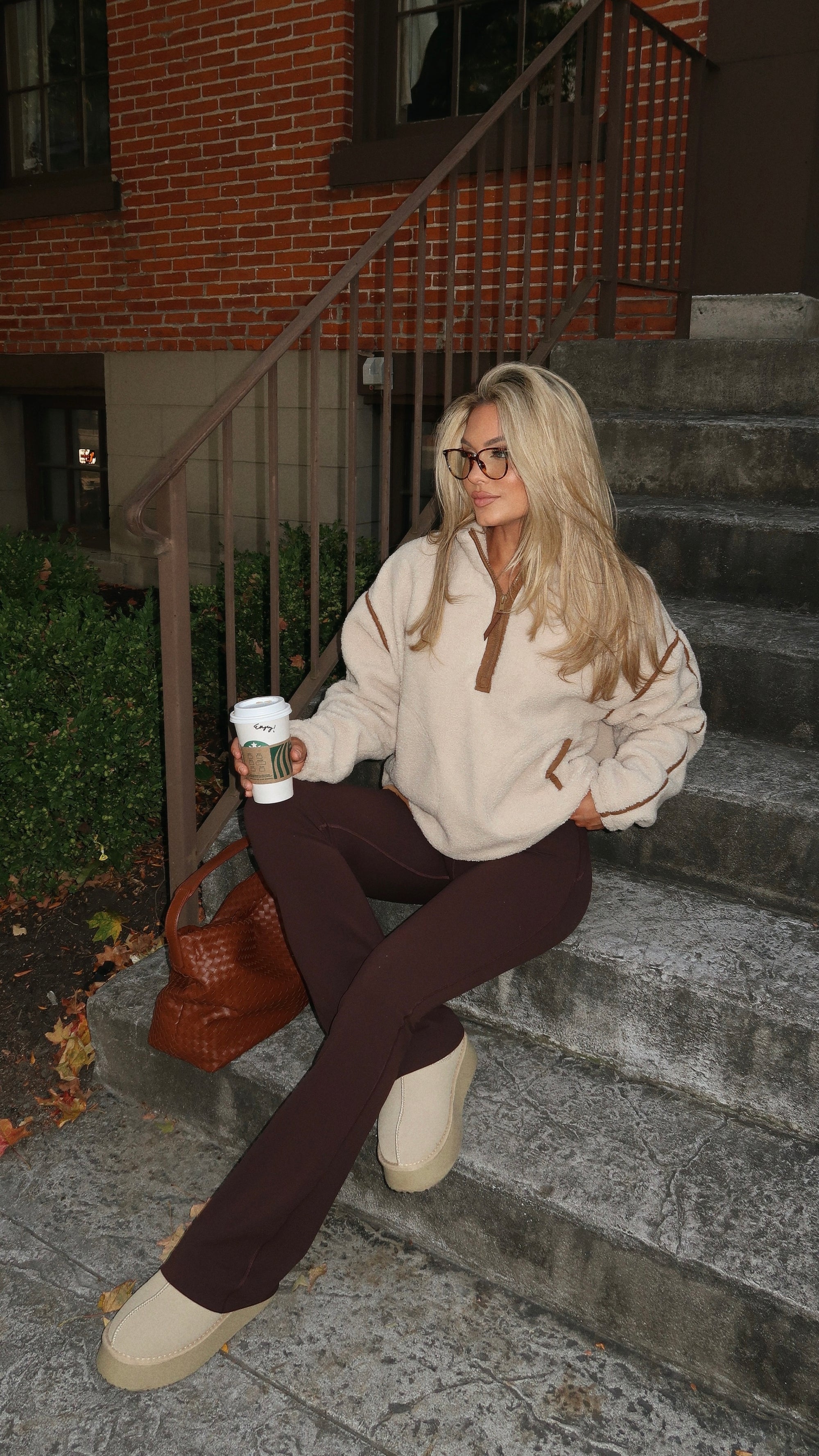 [PRE-ORDER] ORCHARD FLEECE PULLOVER OATMEAL