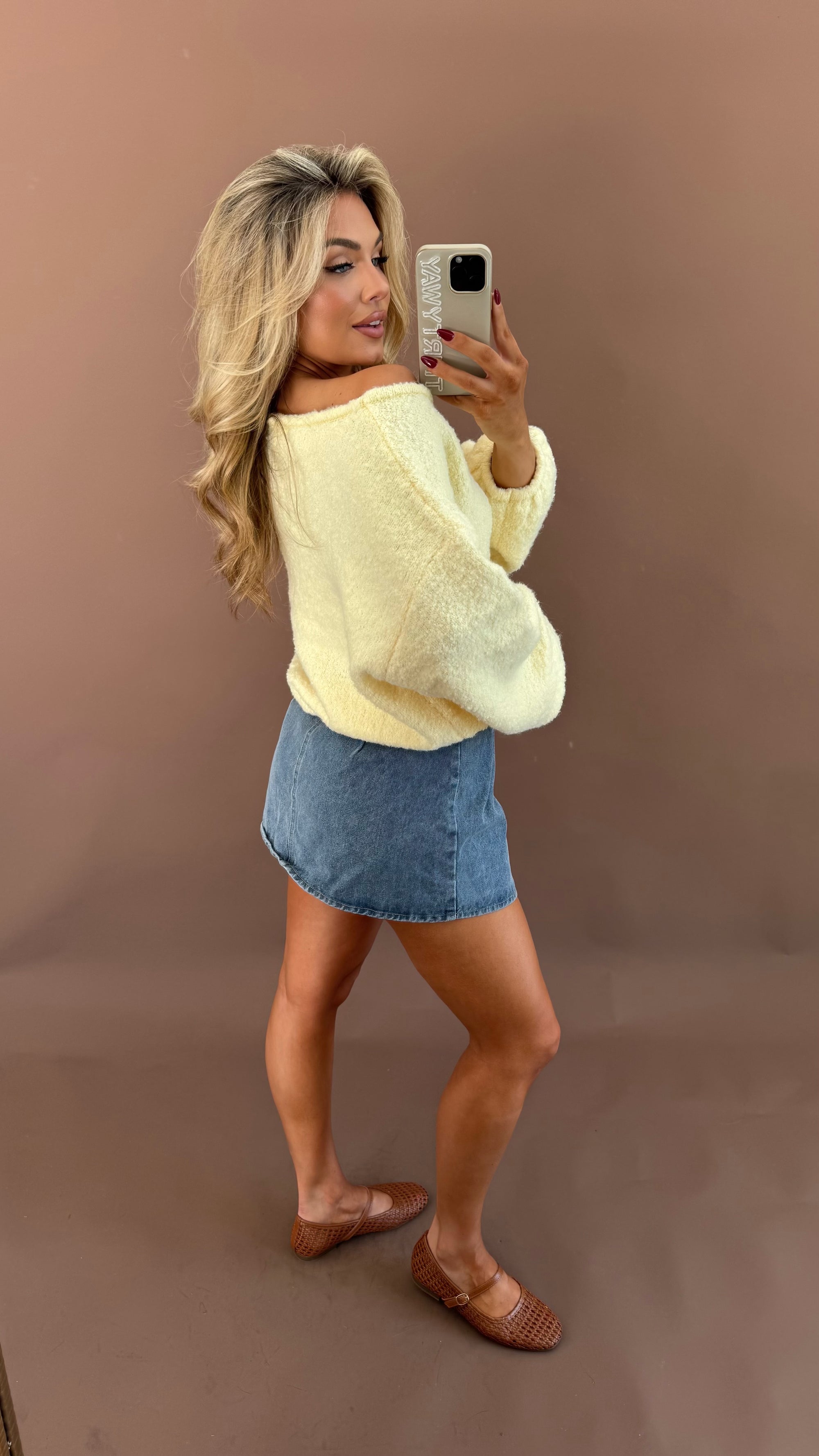 COTTAGE SWEATER BUTTER