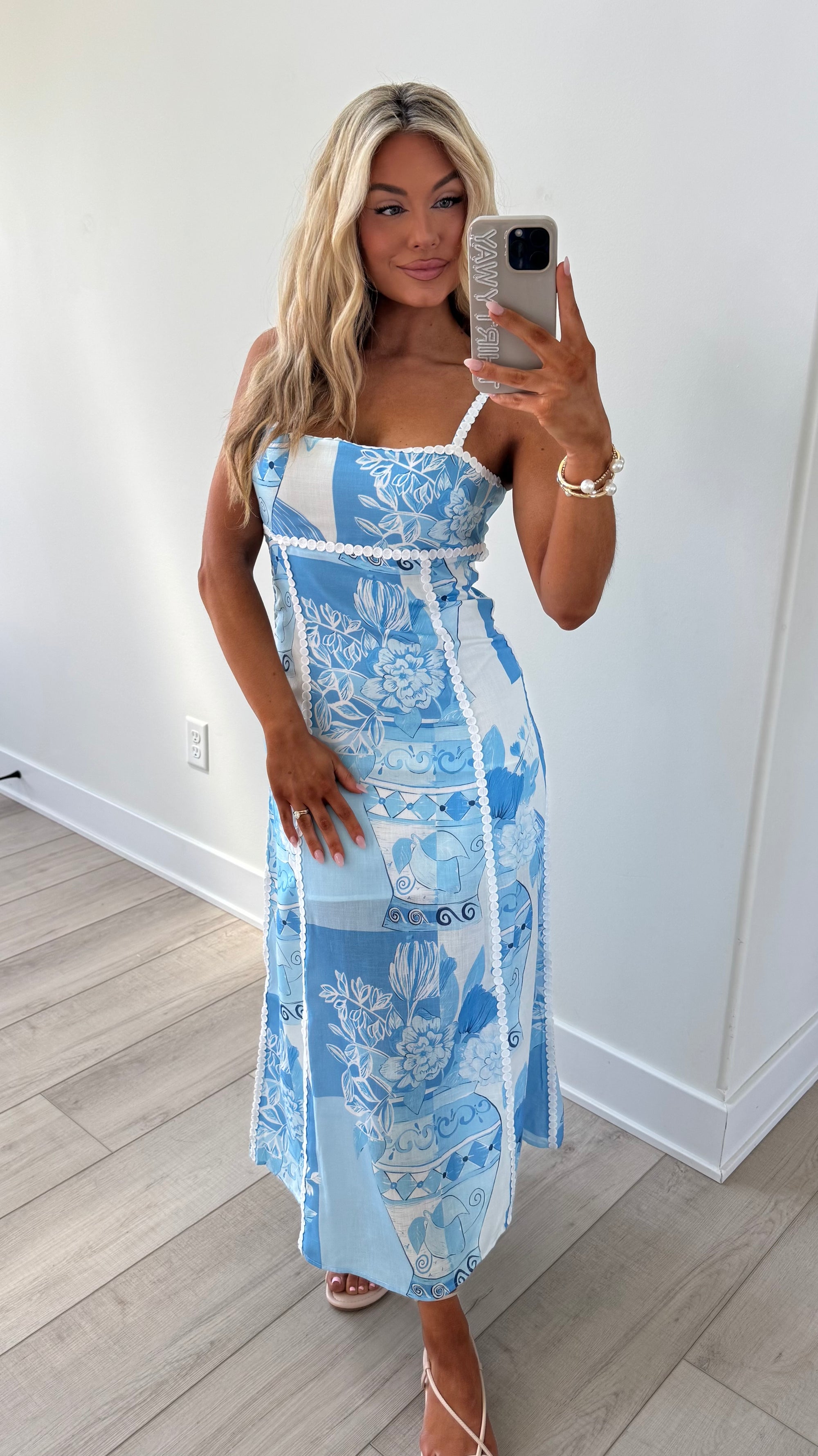 GREECE ESCAPE MAXI DRESS