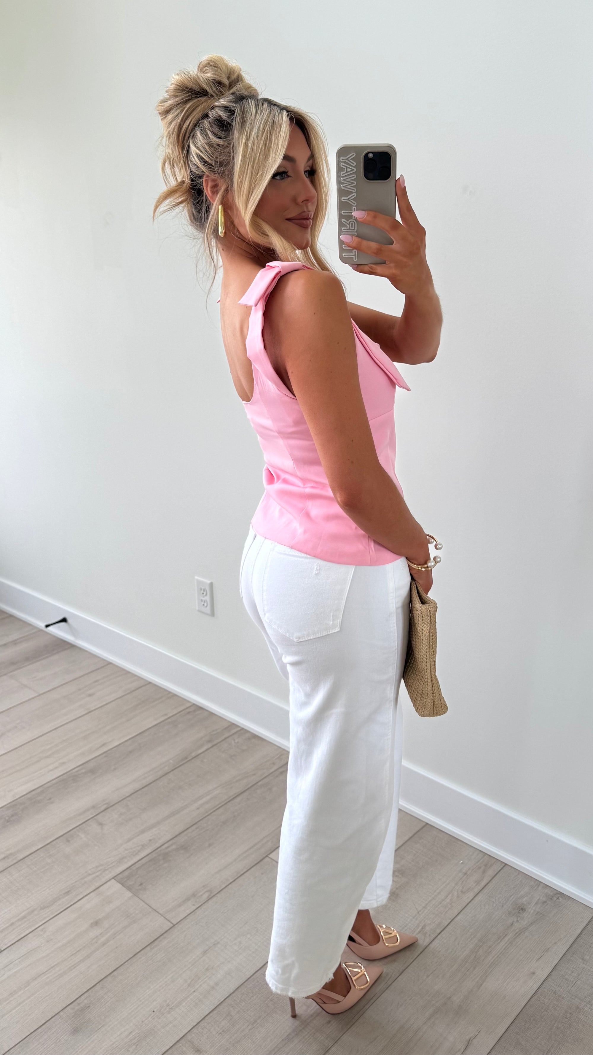 LOVE NOTES TOP PINK