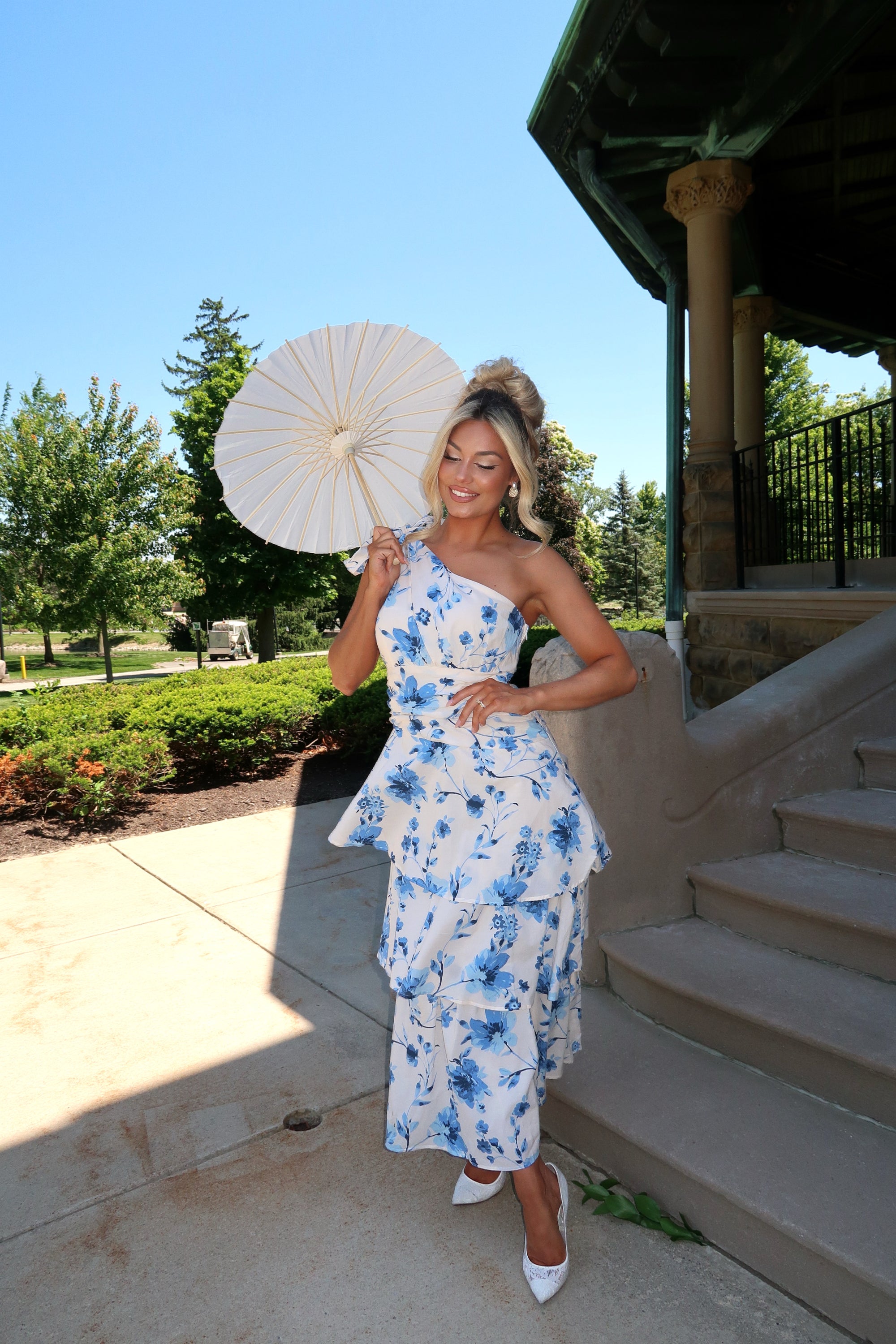 BRIDAL BLOSSOM MAXI DRESS