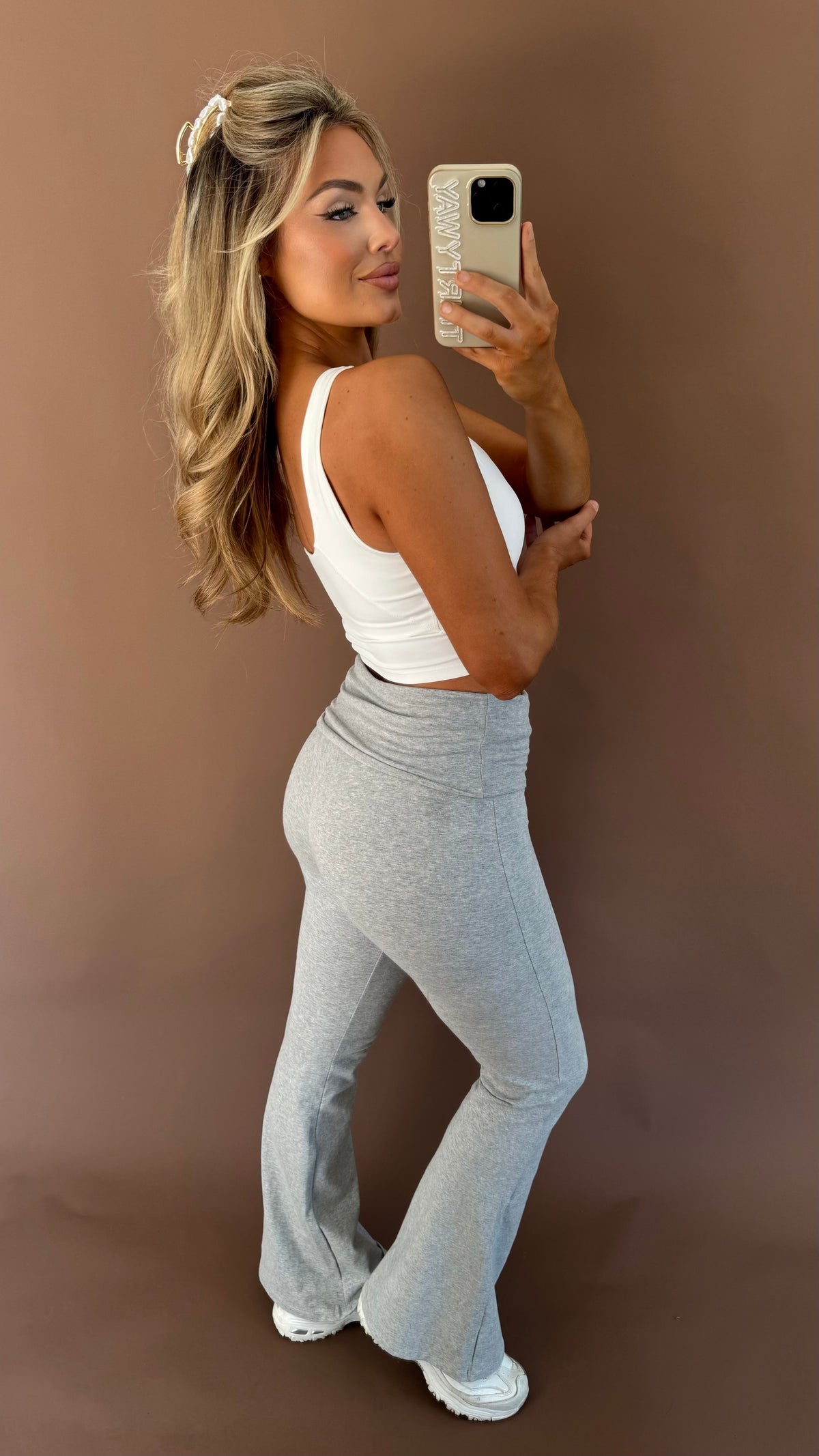 ALIGNED TANK TOP WHITE