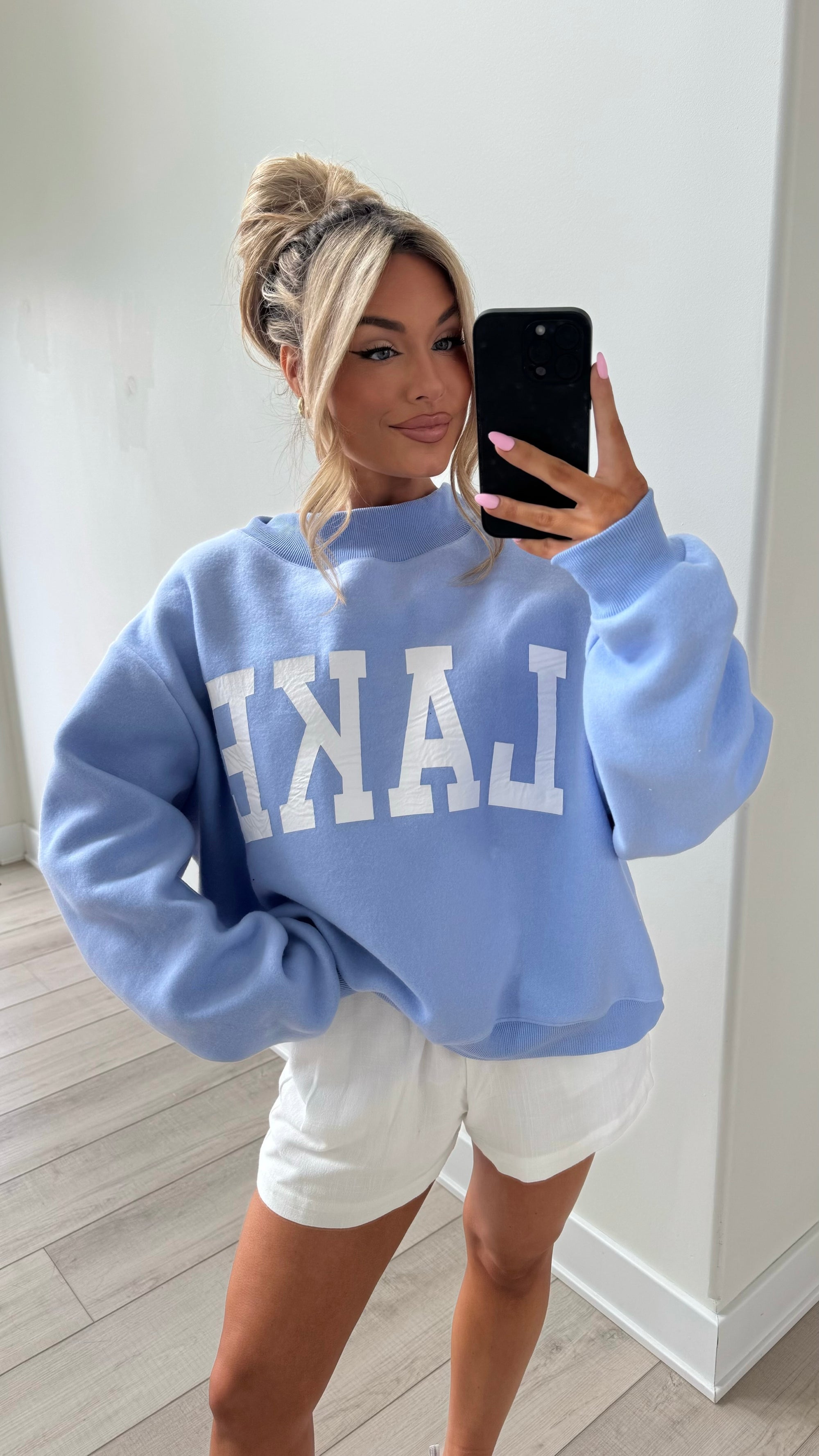 BEACH/LAKE REVERSIBLE CREWNECK
