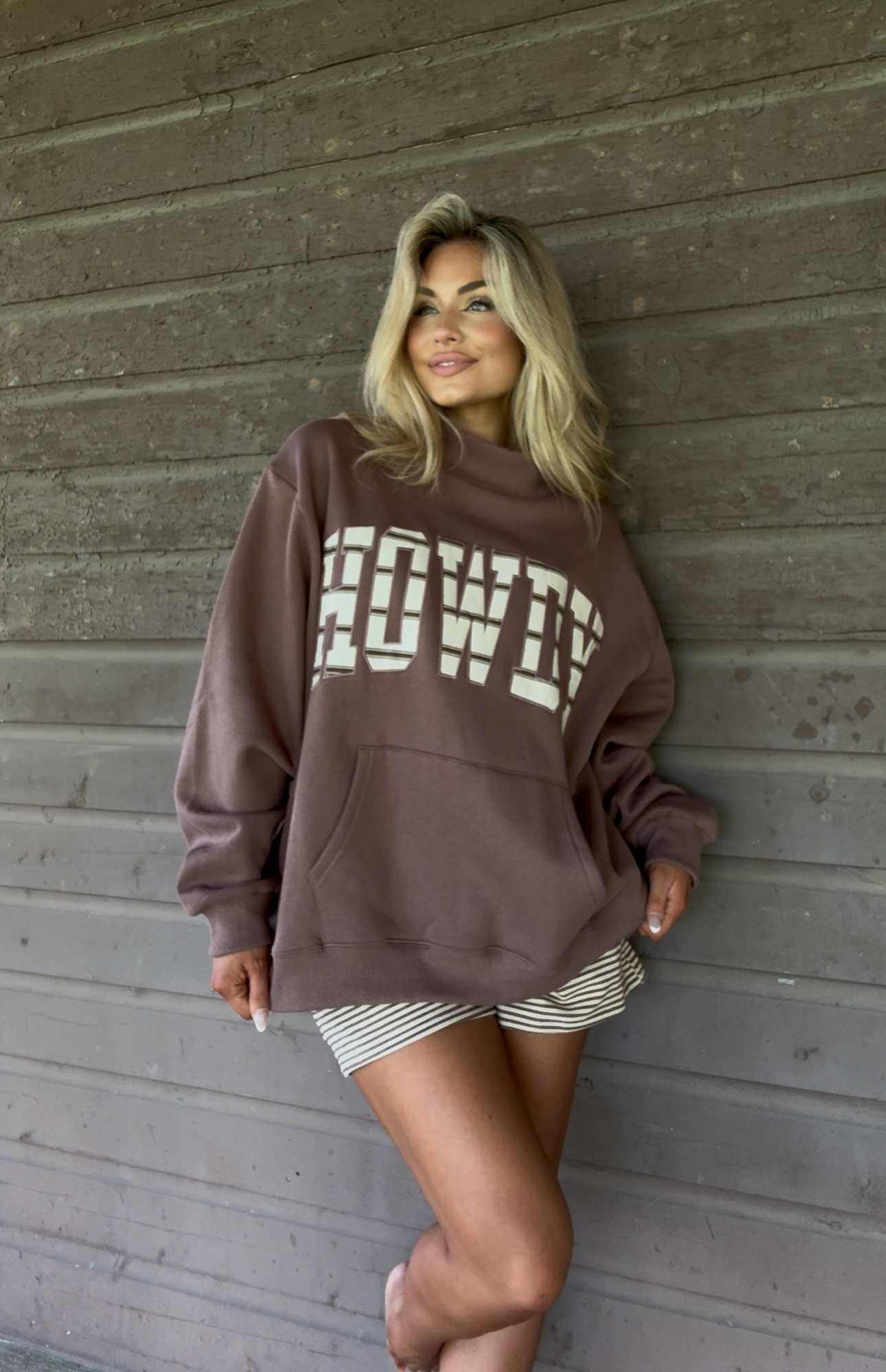 HOWDY OVERSIZED CREWNECK