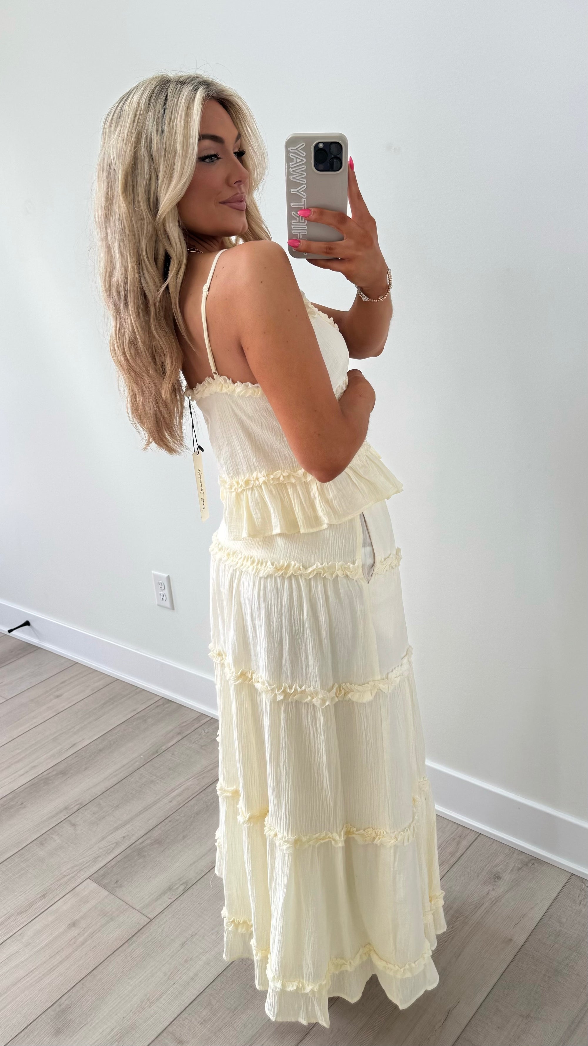 STAGECOACH TEIRED MAXI SKIRT