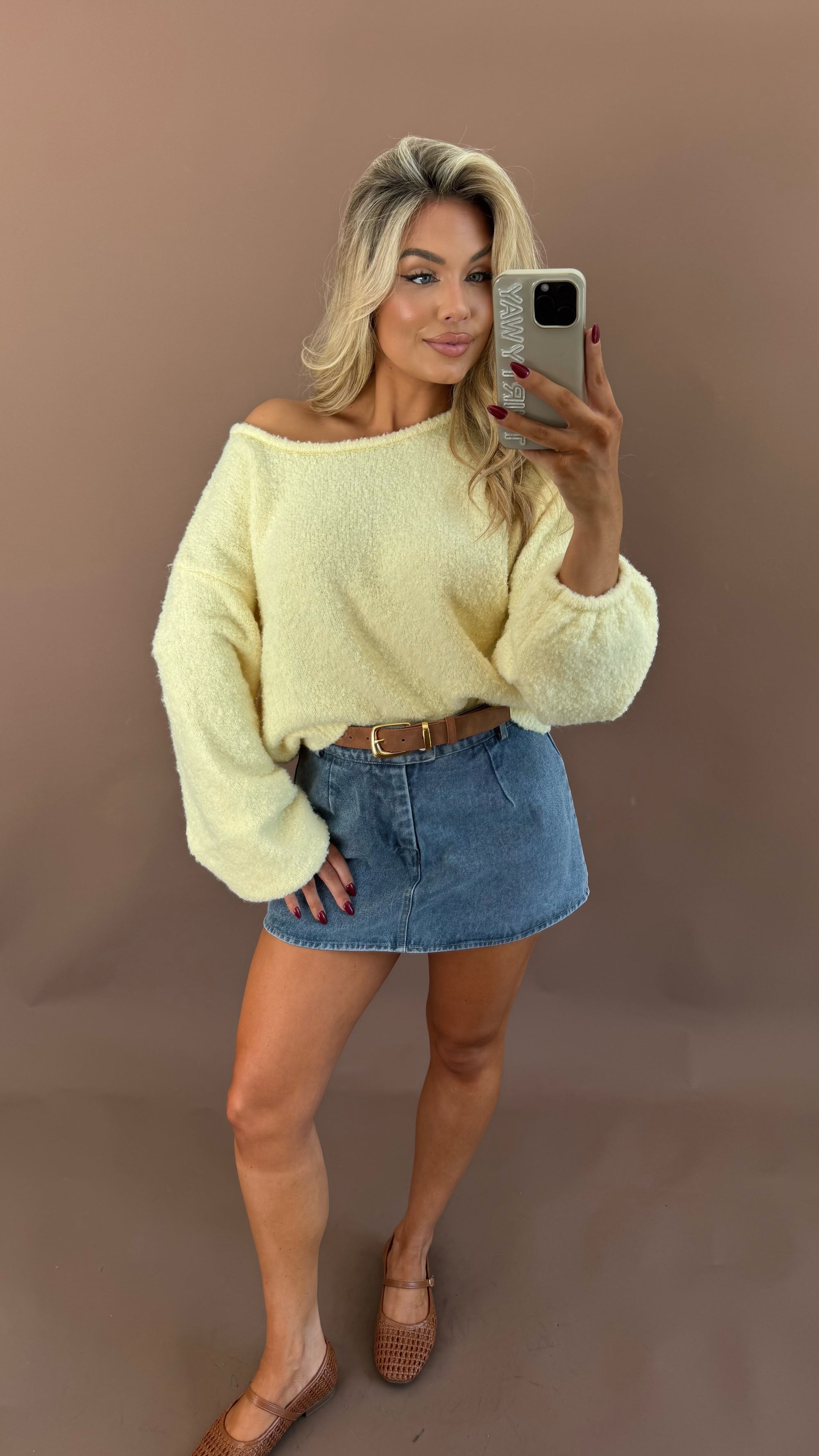 COTTAGE SWEATER BUTTER