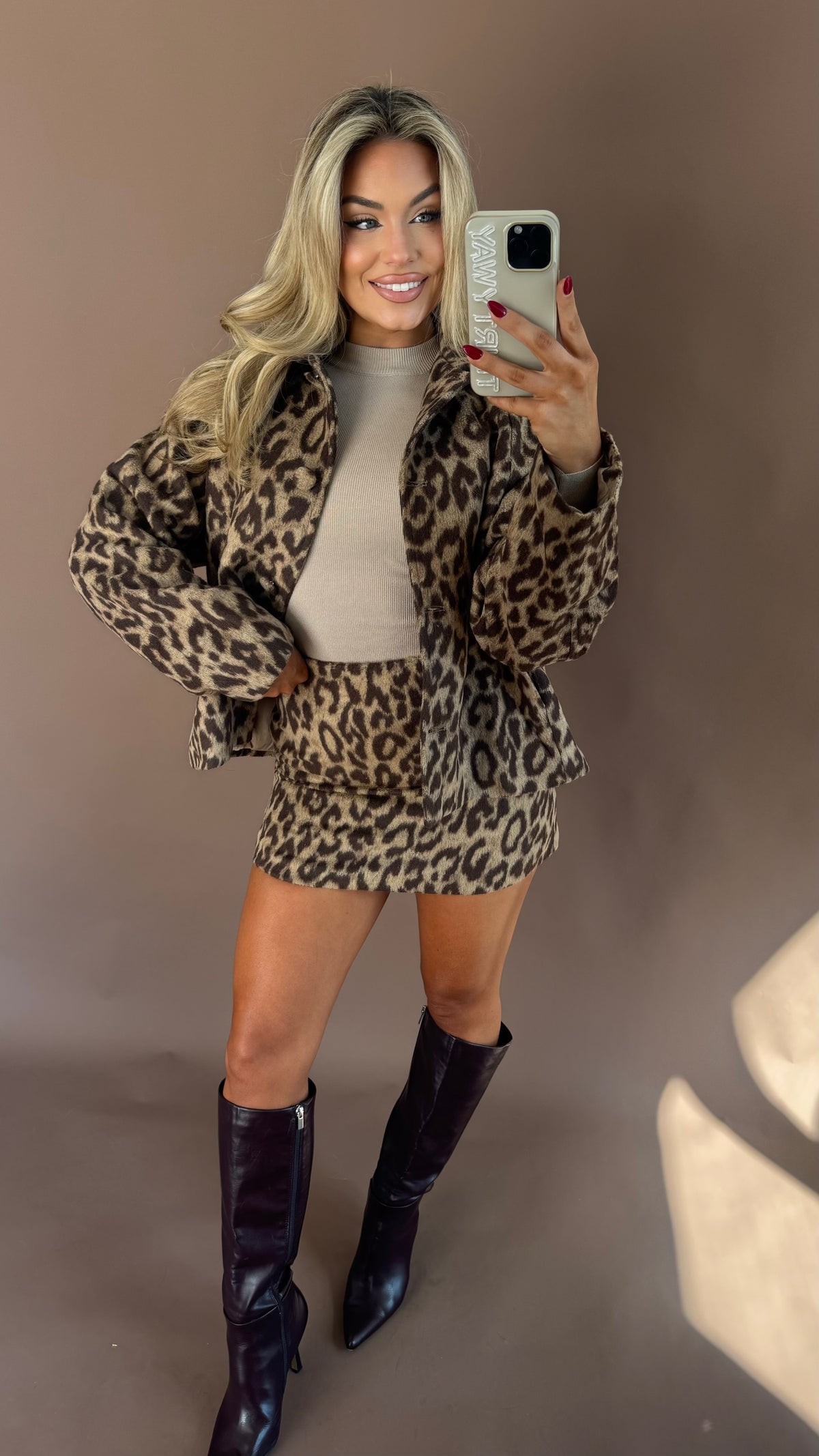 NYC LEOPARD JACKET