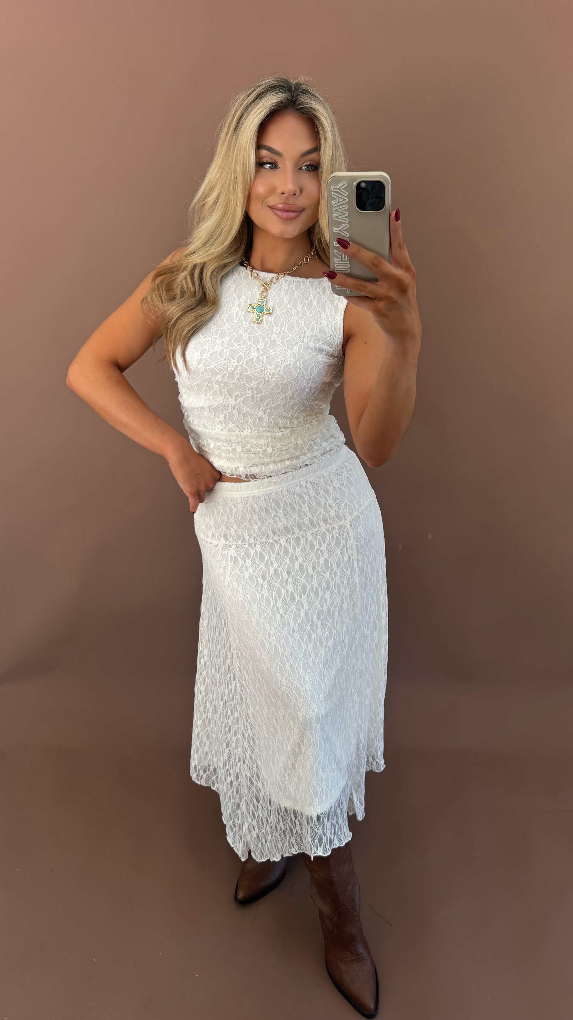 LACE TOP CREAM