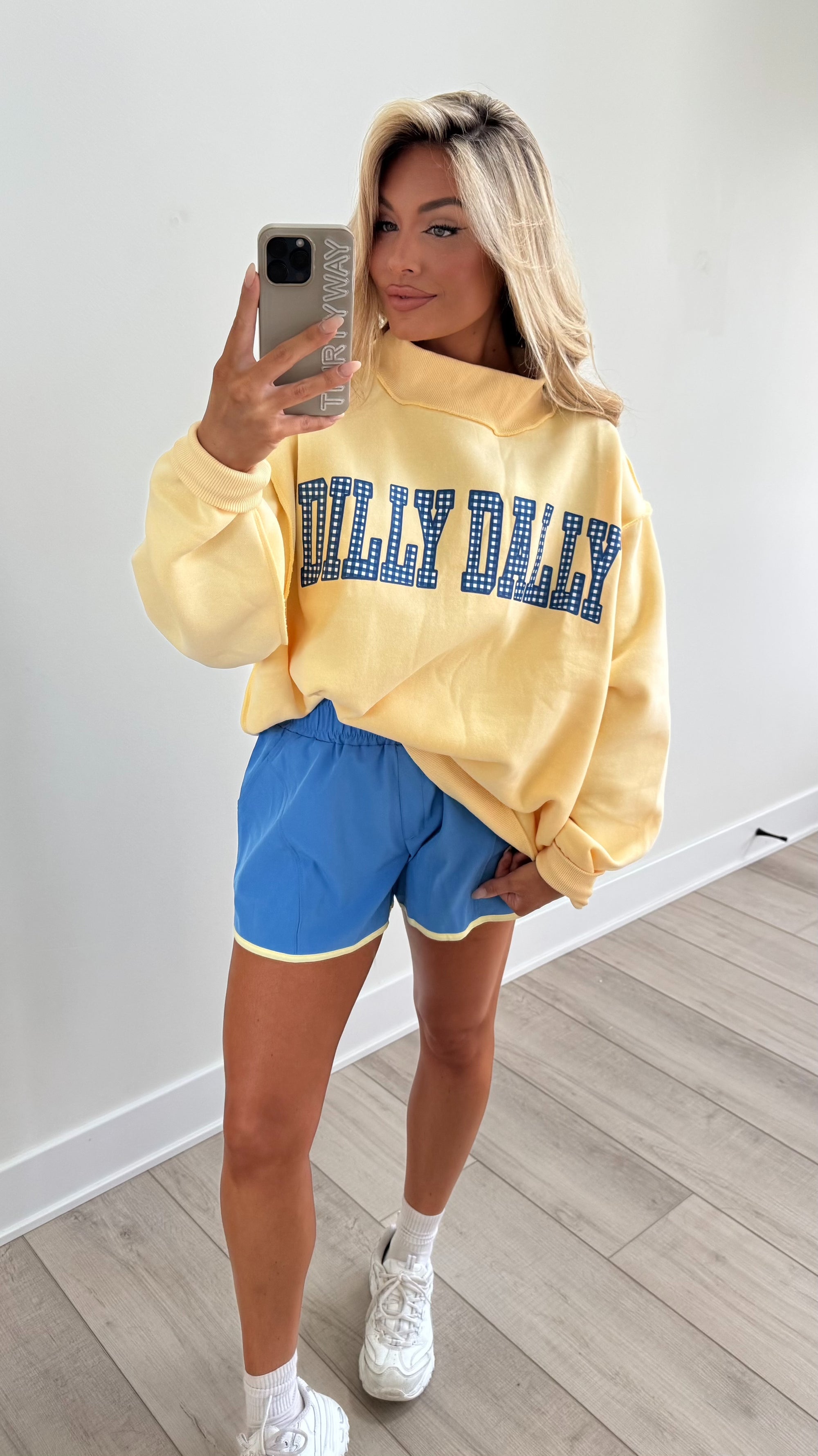 DILLY DALLY/ LOLLY GAG REVERSIBLE CREWNECK