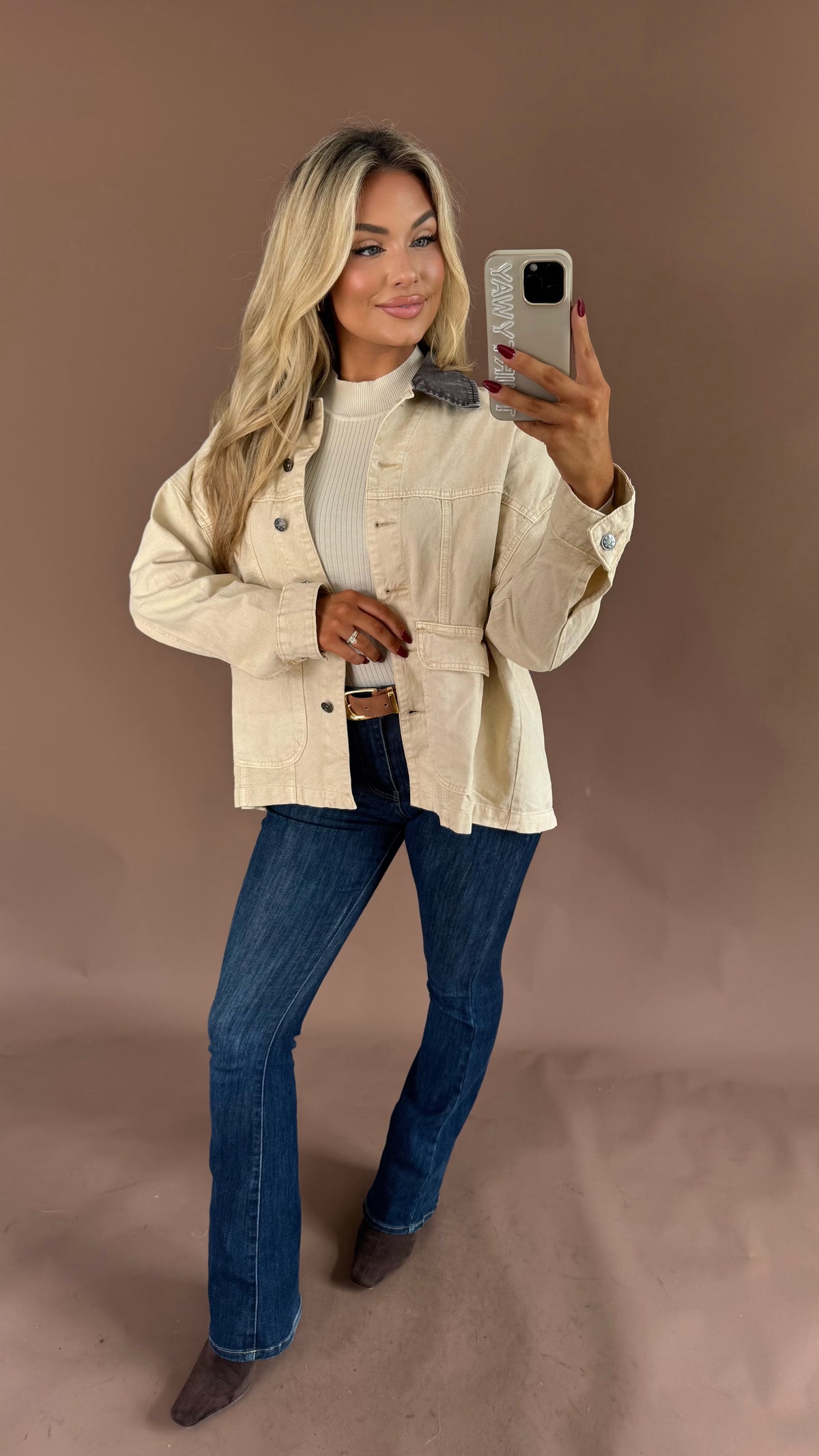 HUNTLEY VINTAGE WASH BARN JACKET
