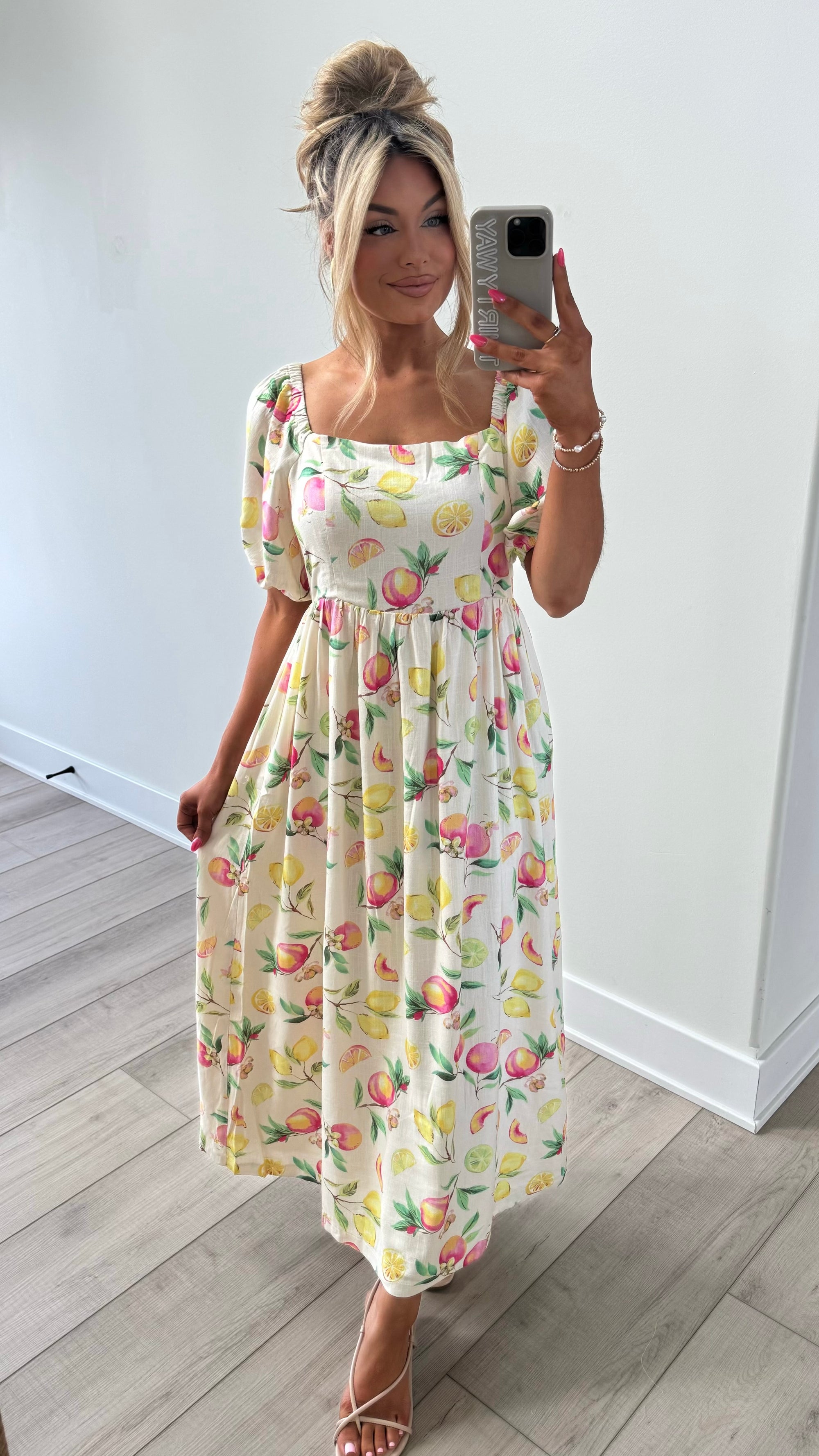 SWEET CITRUS MAXI DRESS