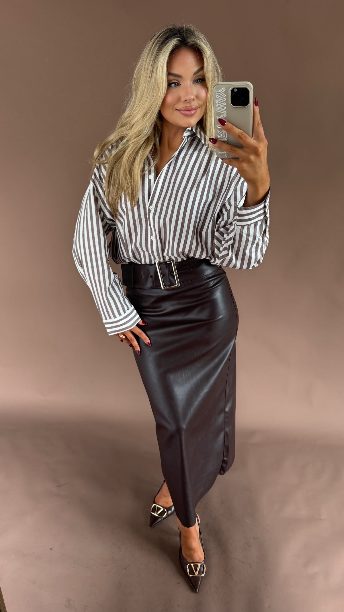 CAMBRIDGE STRIPED BUTTON DOWN