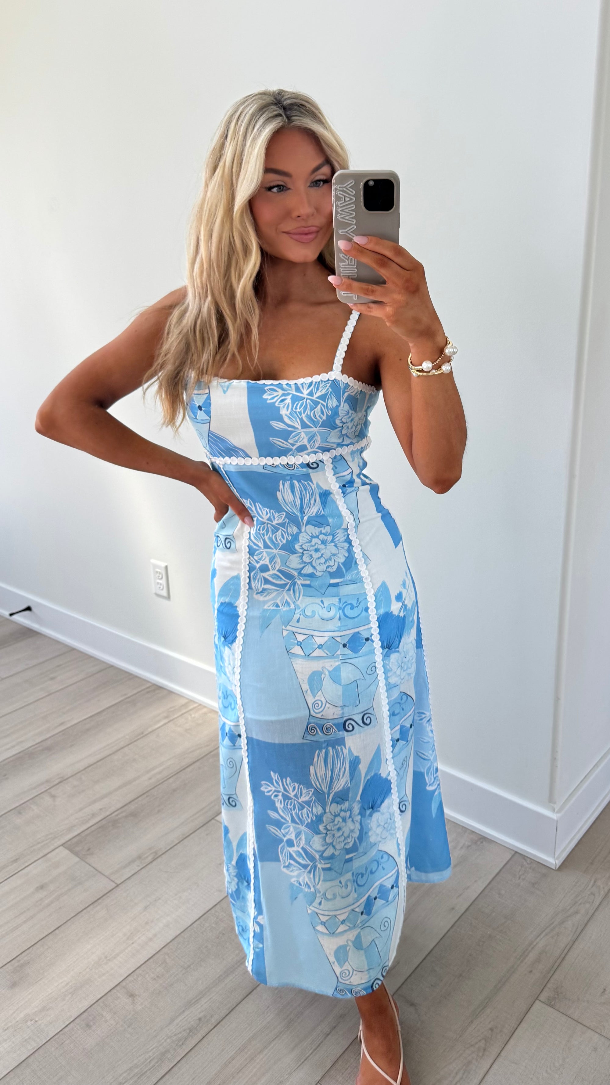 GREECE ESCAPE MAXI DRESS