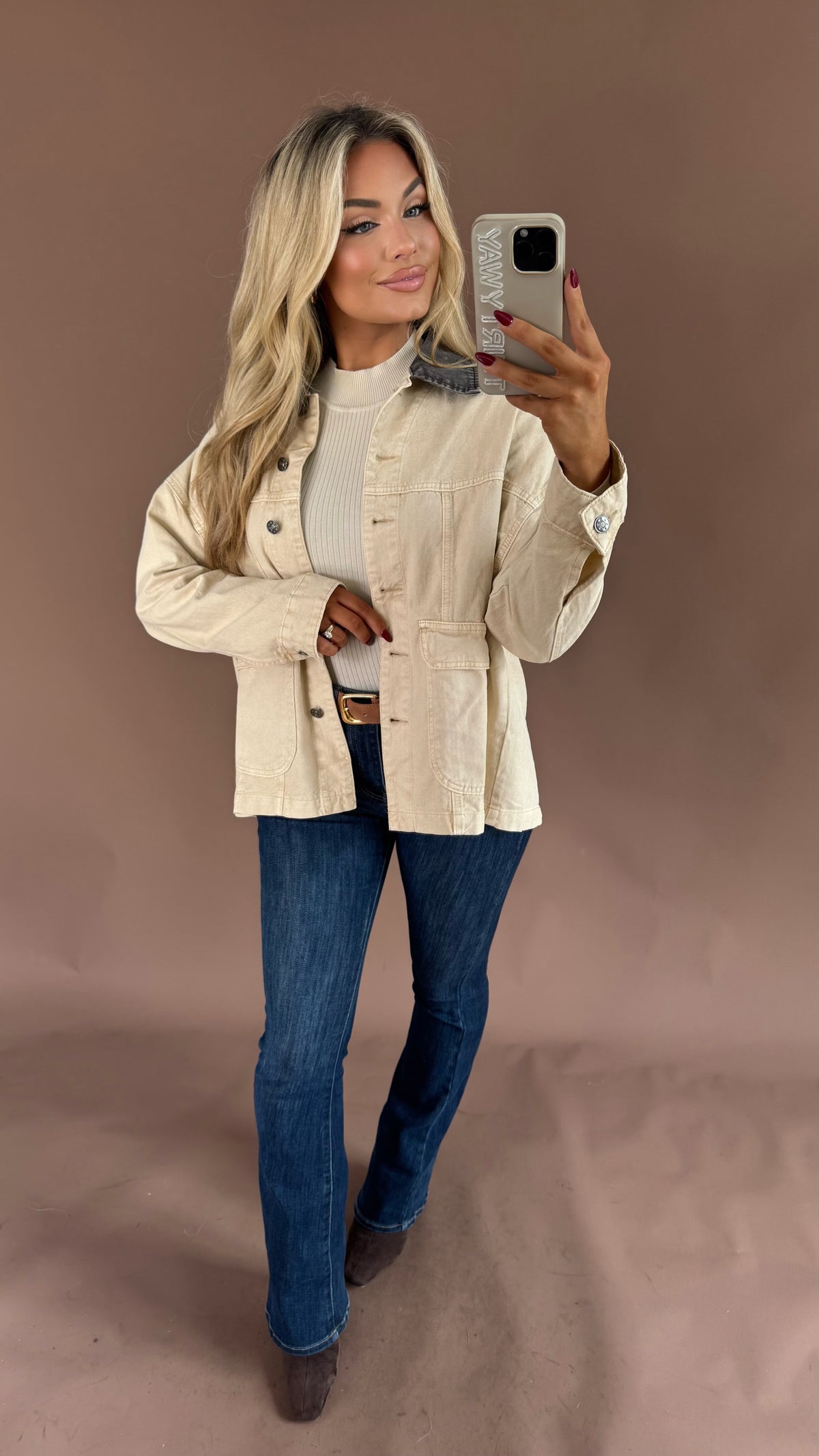 HUNTLEY VINTAGE WASH BARN JACKET