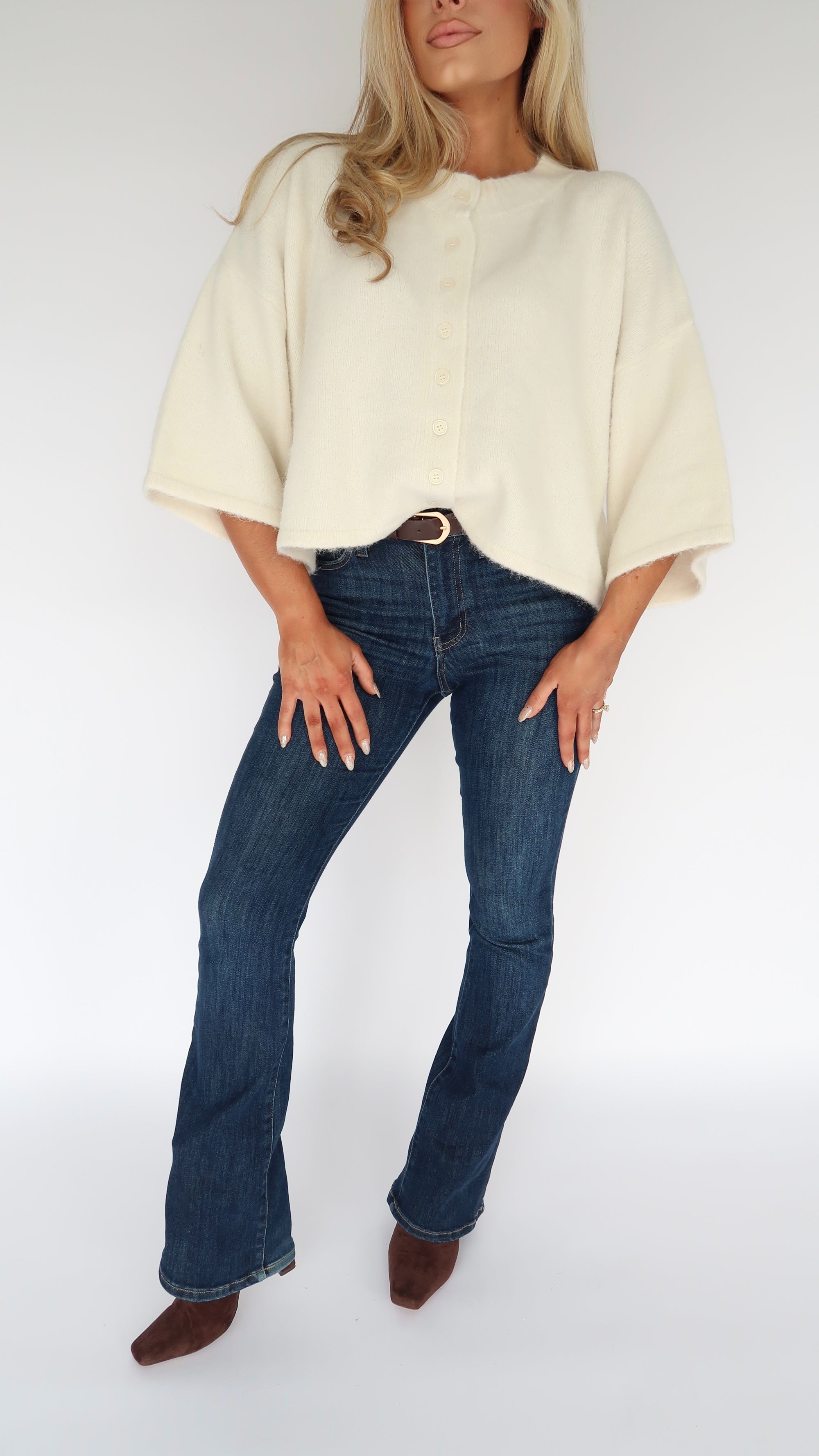 BUTTERKNIT CARDIGAN IVORY