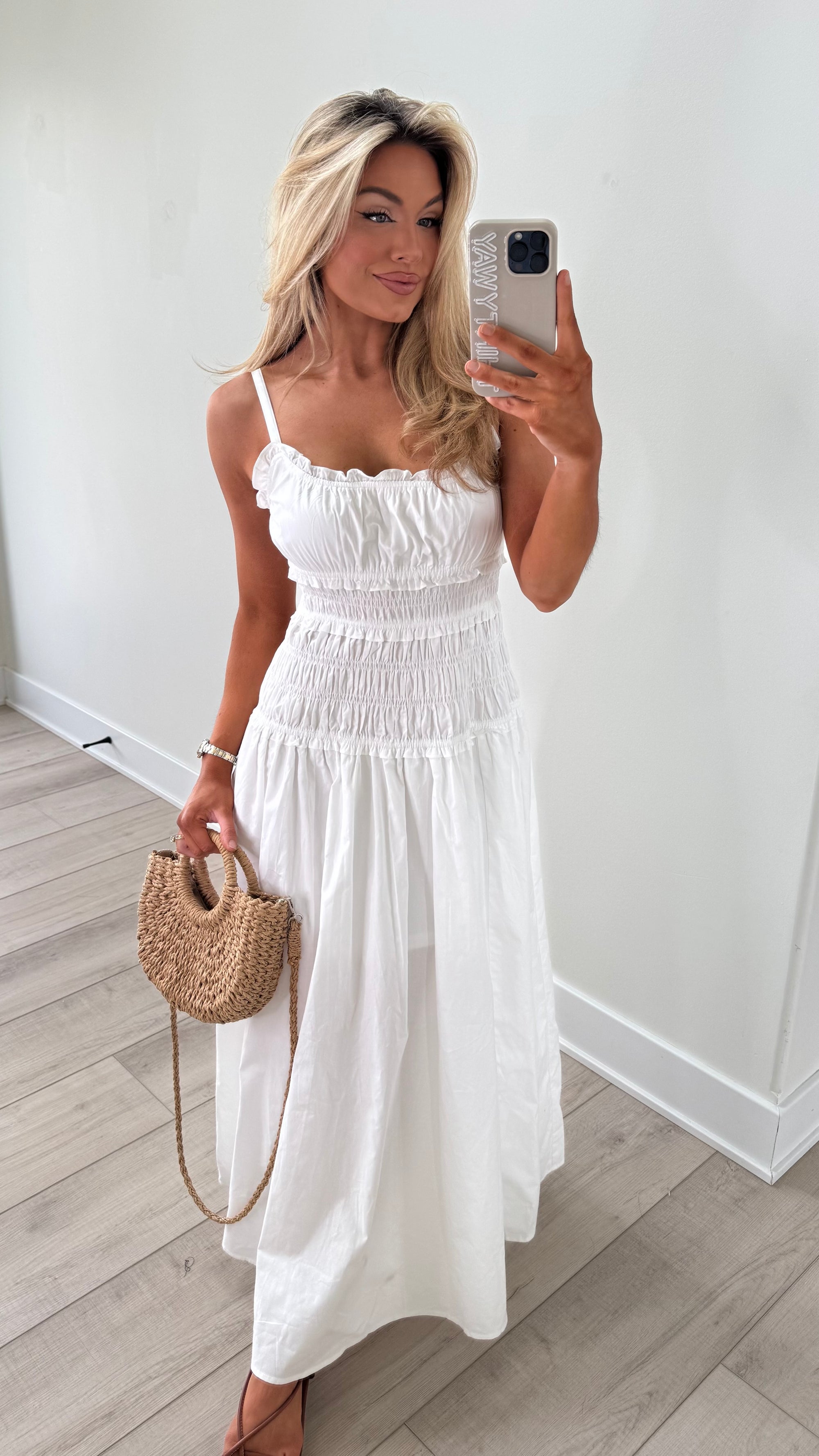 MYRA DROP WAIST MAXI DRESS