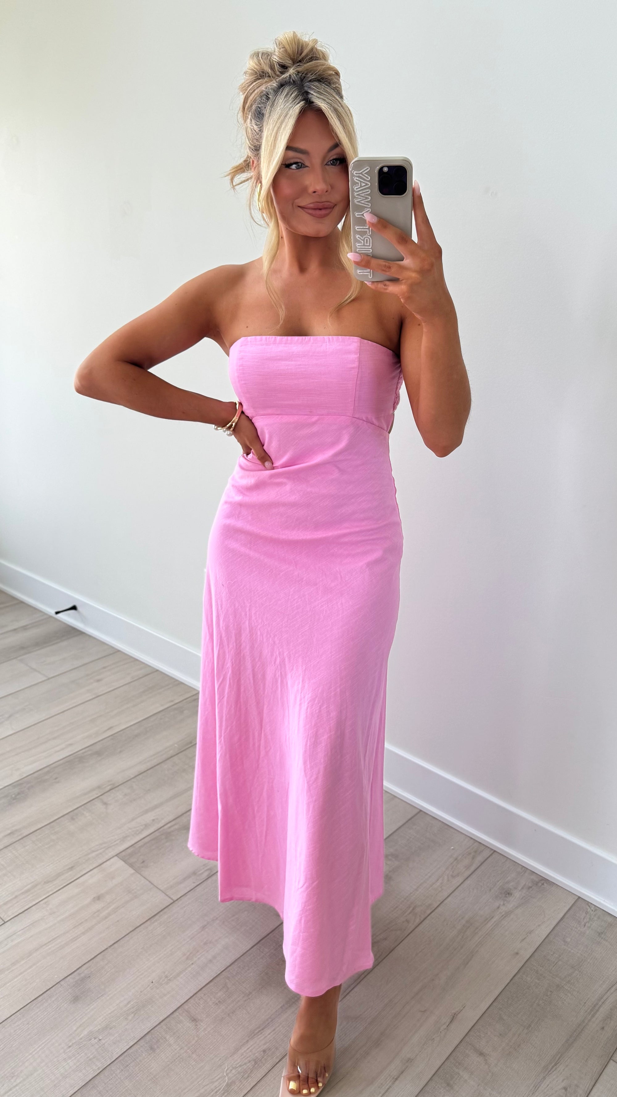 BUBBLEGUM BLISS MAXI DRESS
