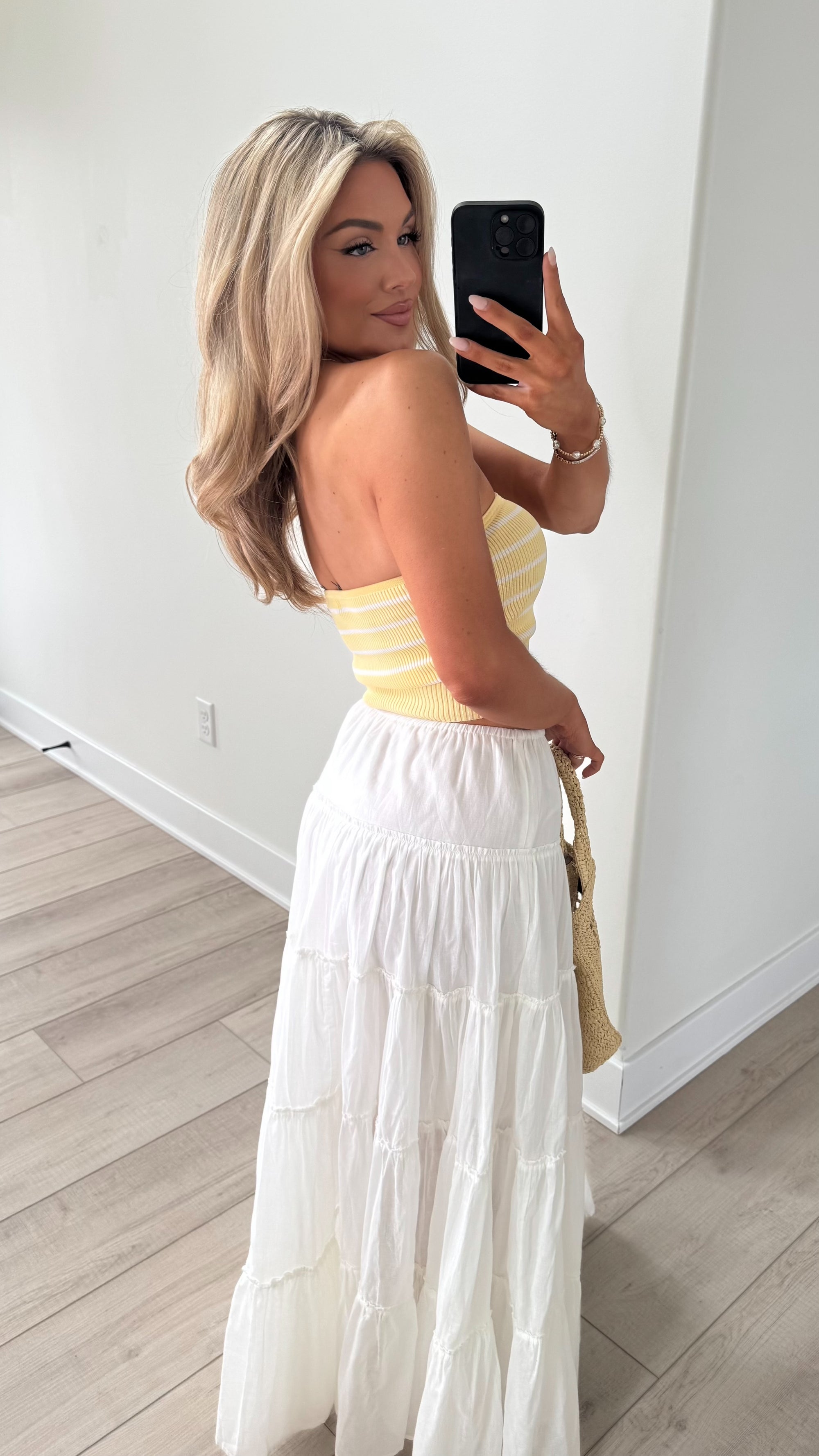 STRAPLESS TUBE TOP BUTTER