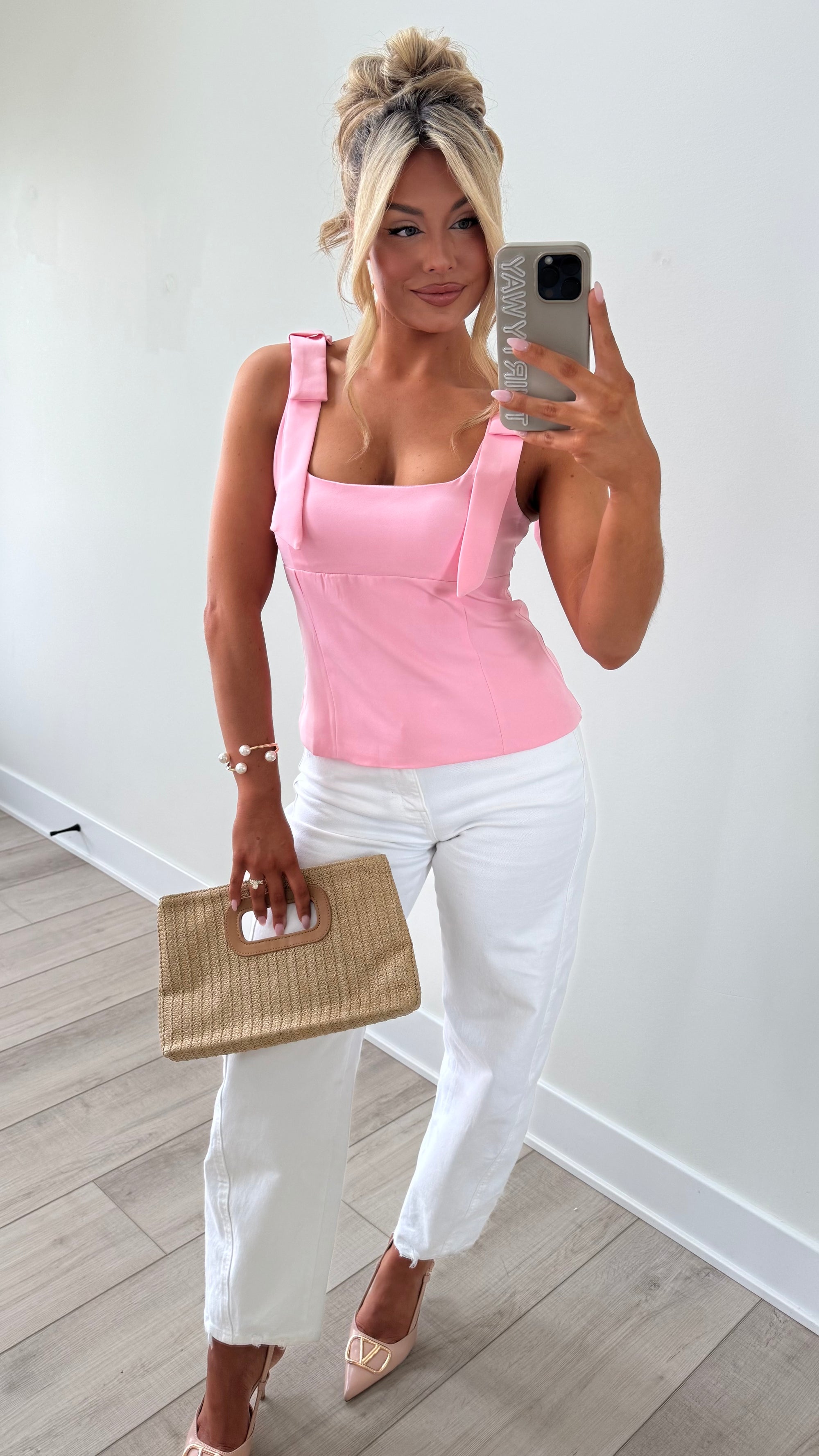 LOVE NOTES TOP PINK
