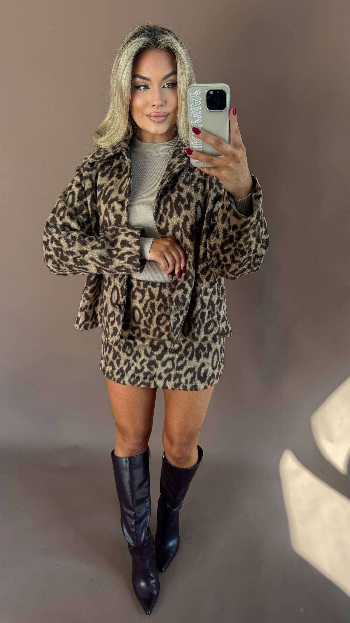 NYC LEOPARD JACKET