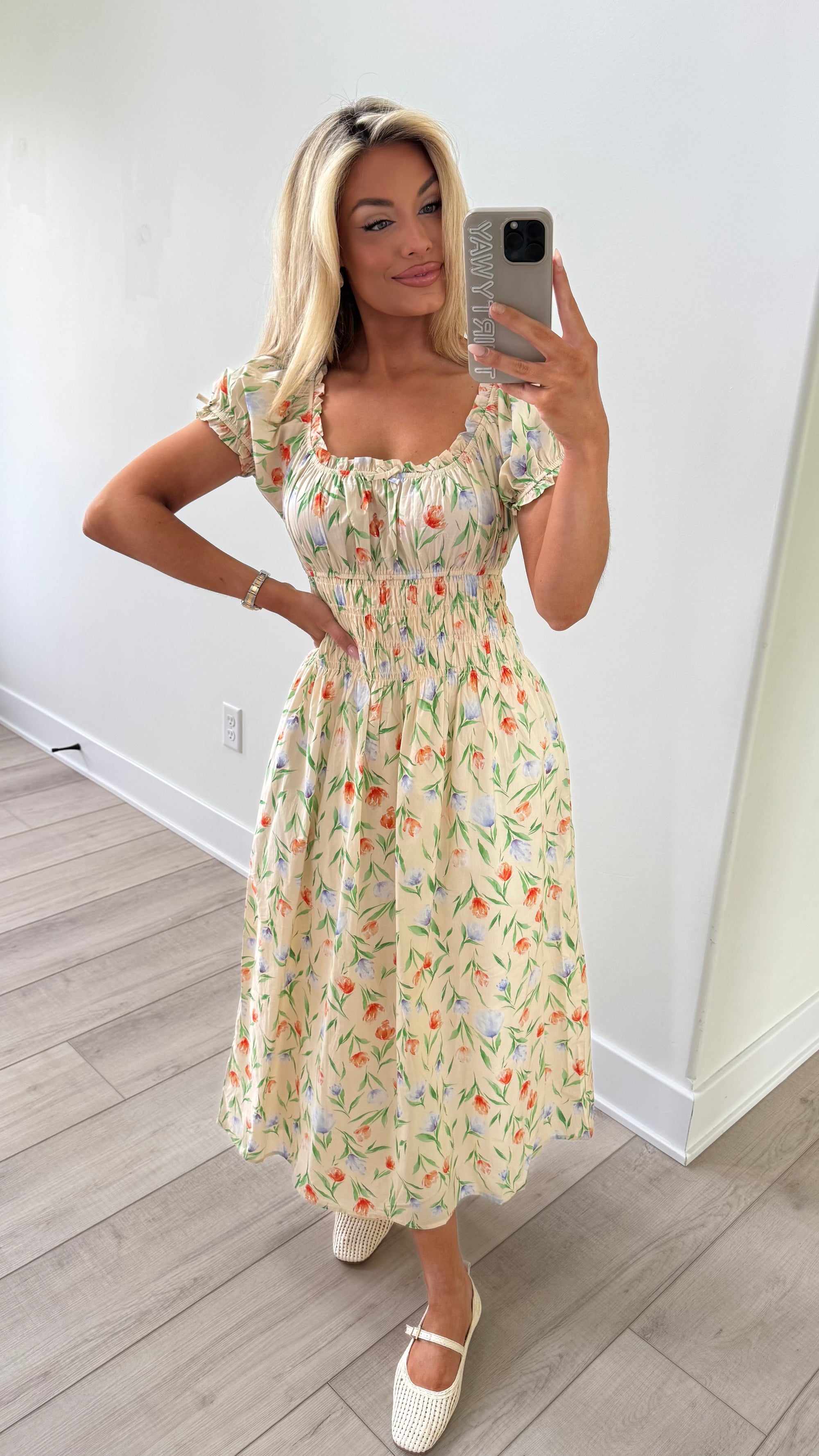 GARDEN FLORA MAXI DRESS – THIRTYWAY