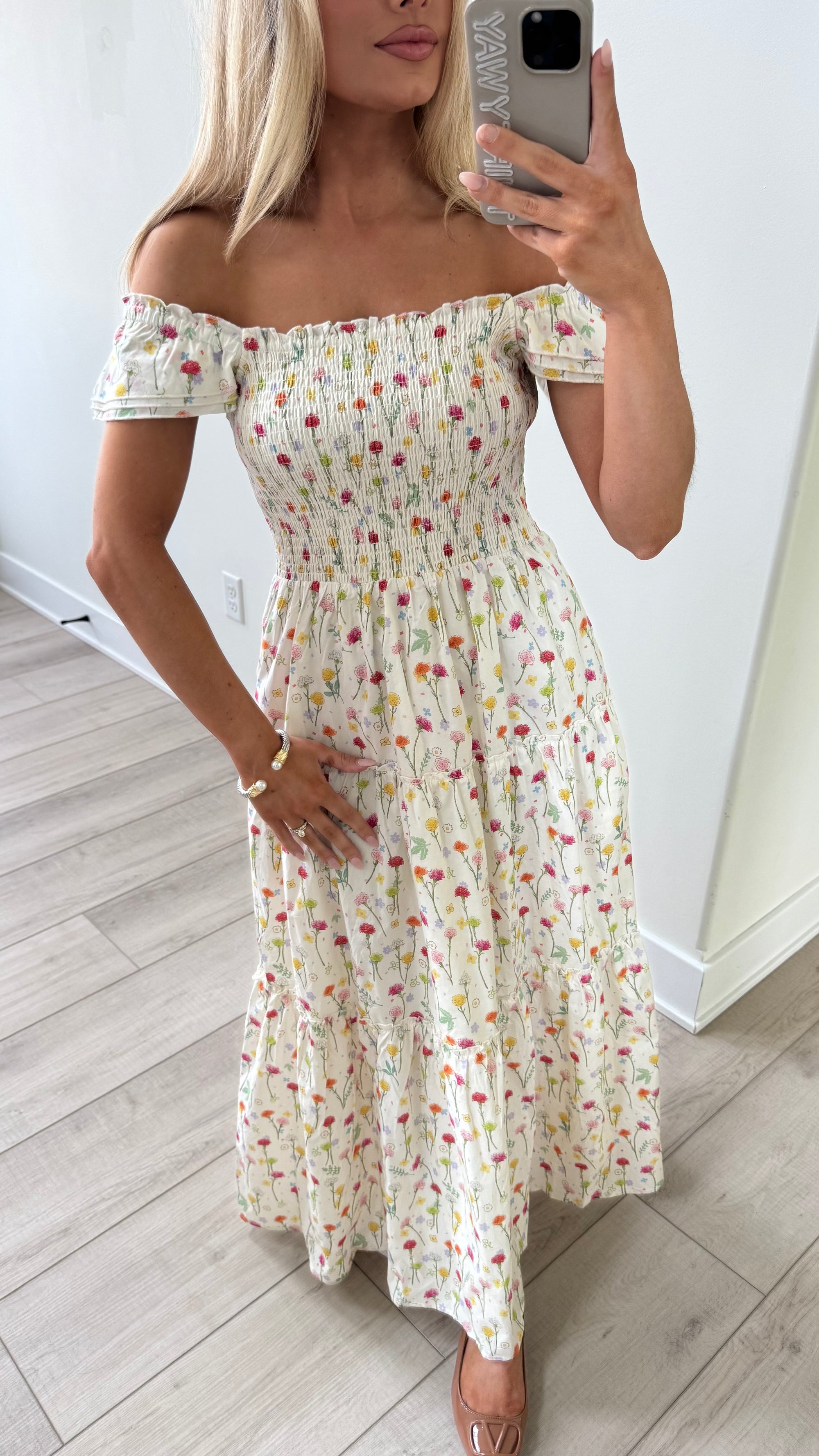 ISABELLE FLORAL MAXI DRESS