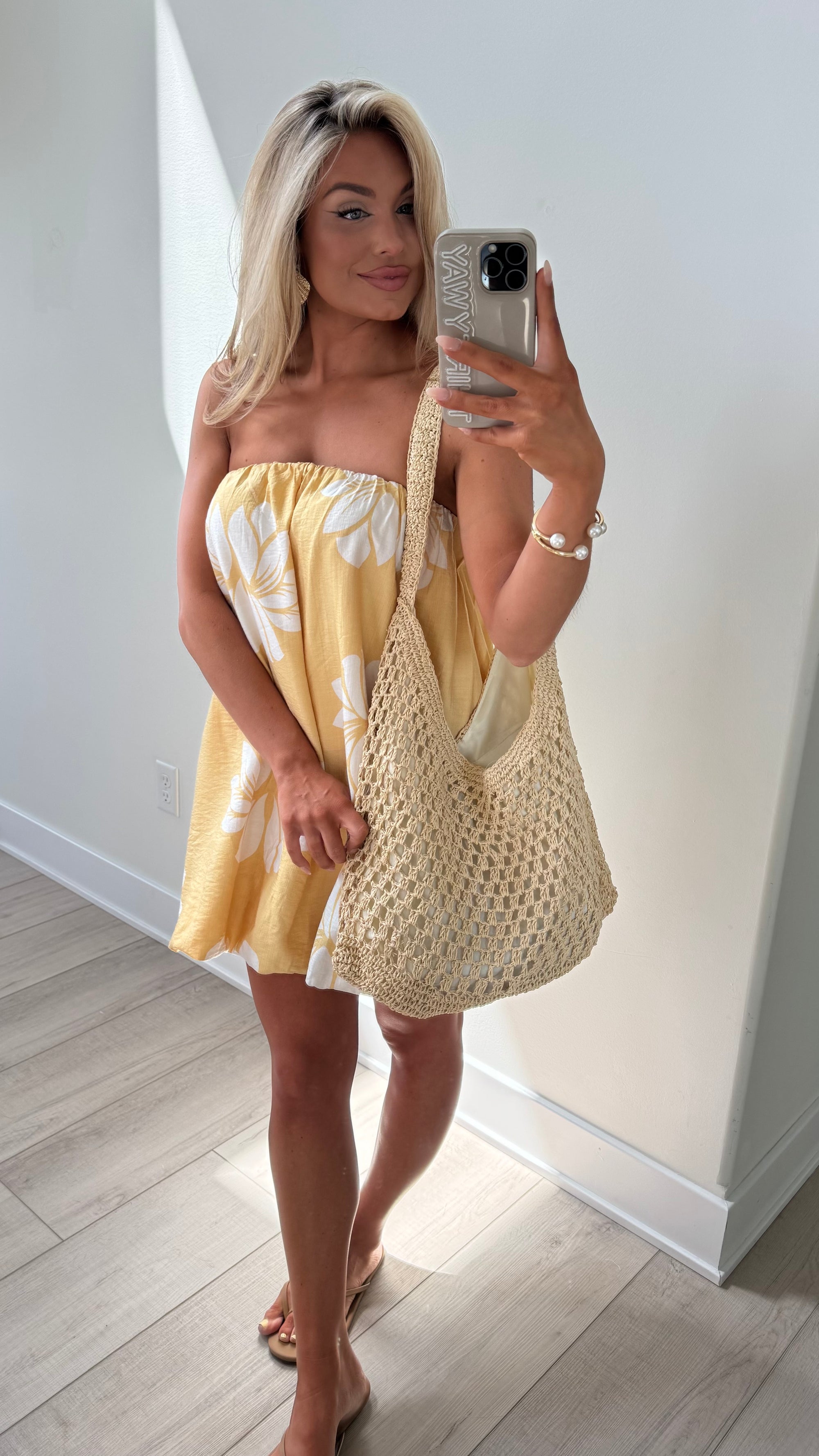 STRAW BEACH BAG