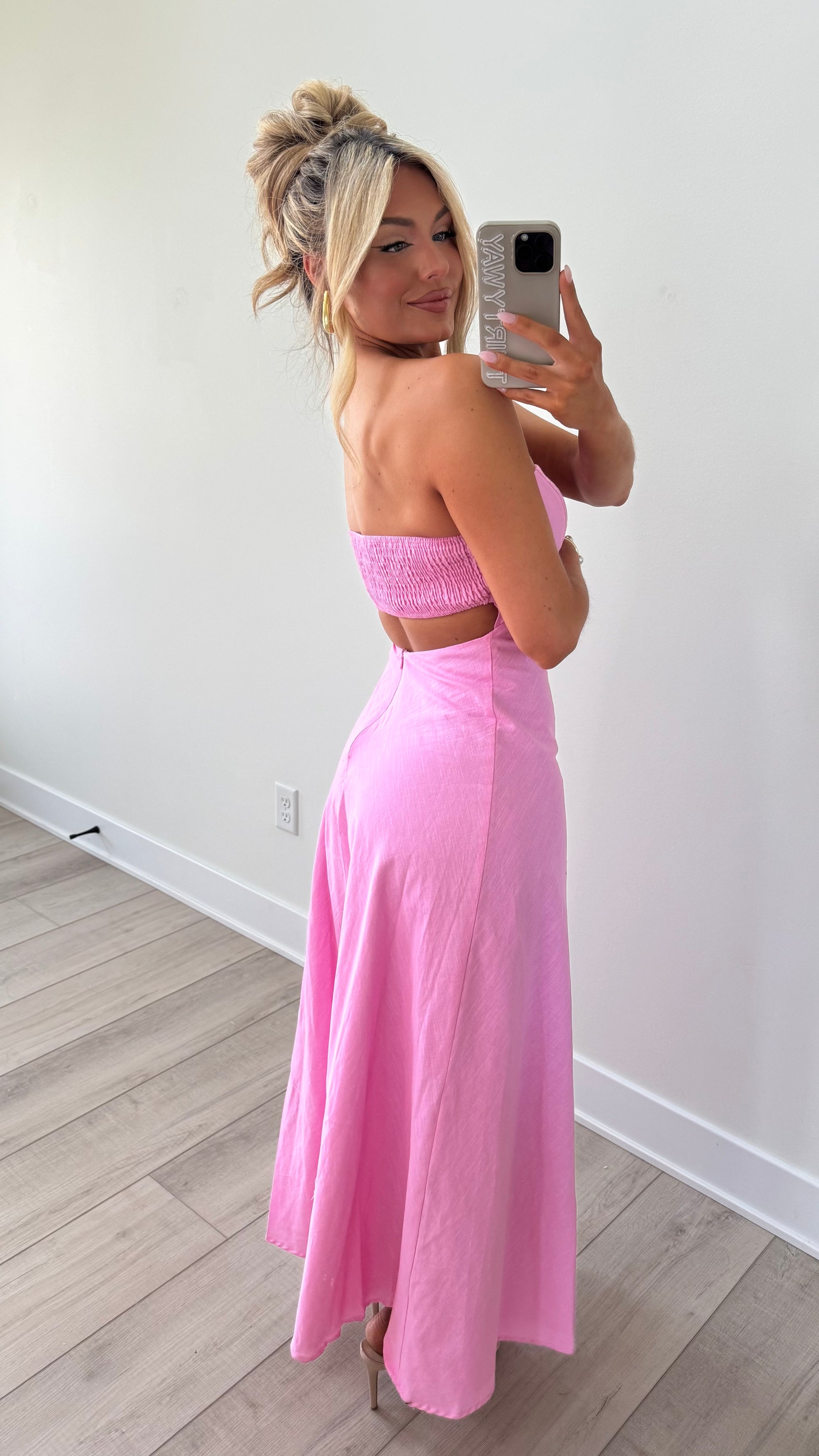 BUBBLEGUM BLISS MAXI DRESS