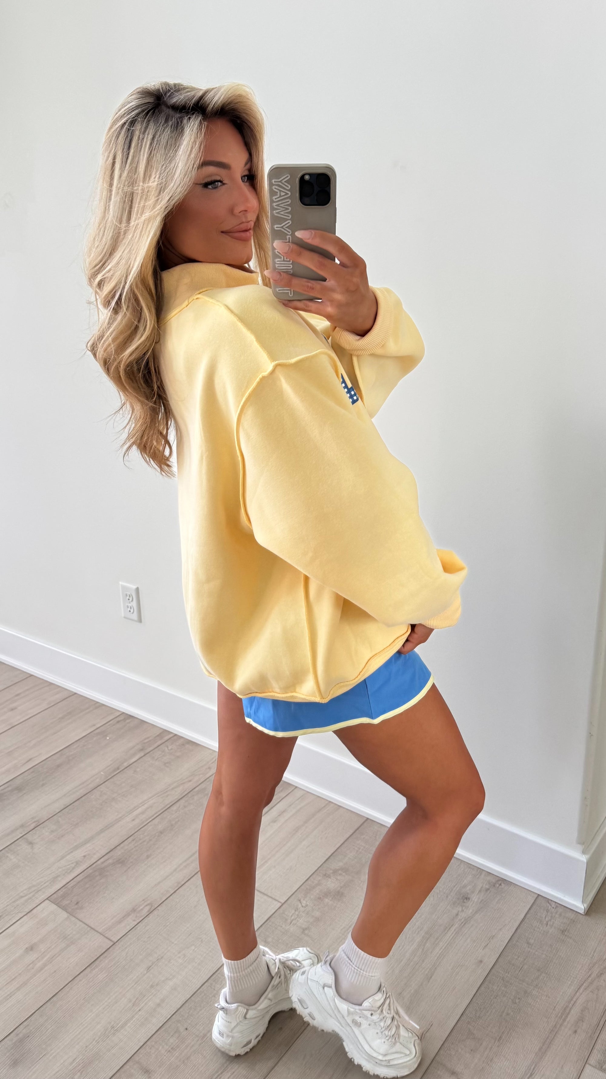 DILLY DALLY/ LOLLY GAG REVERSIBLE CREWNECK