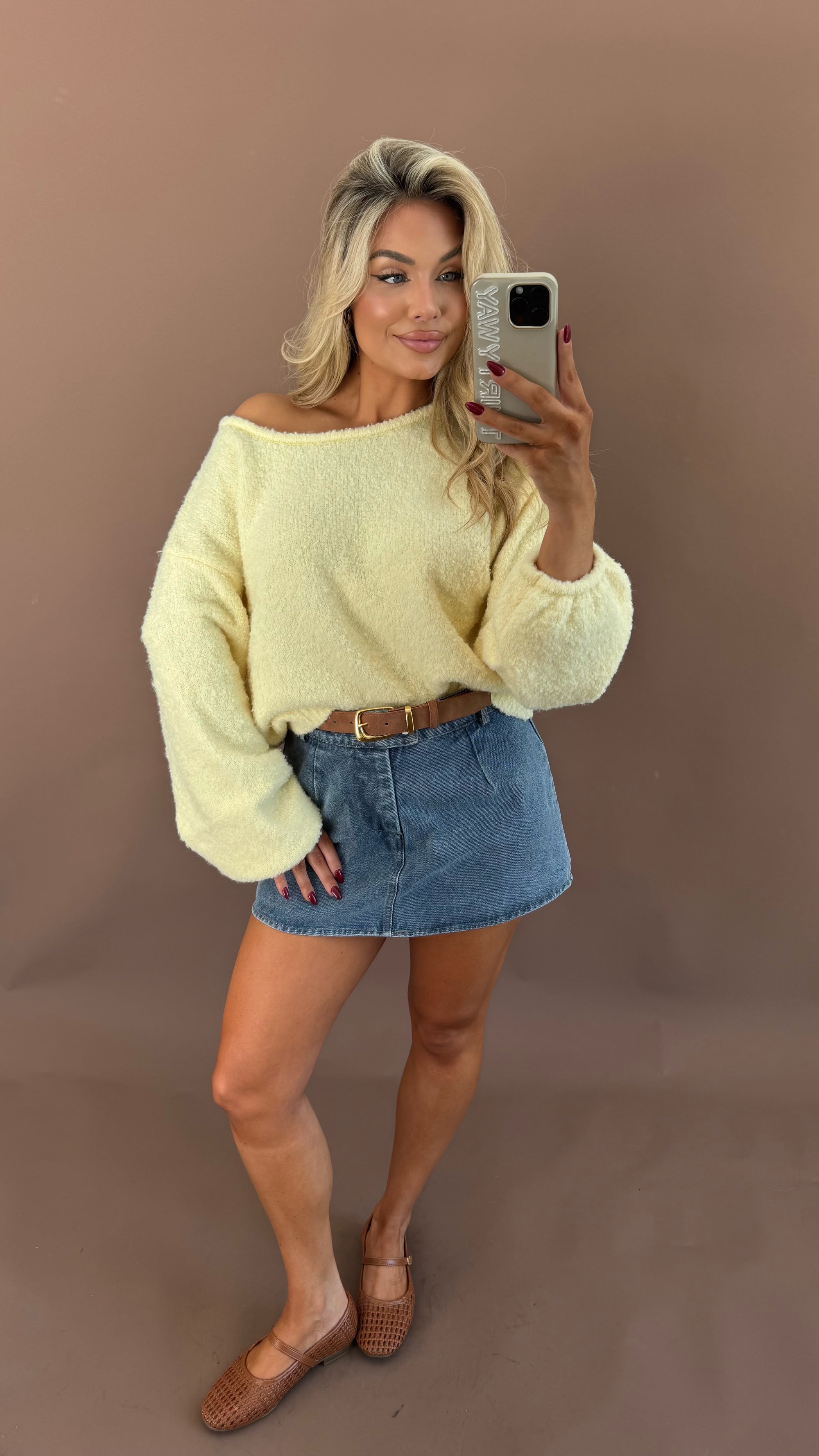 COTTAGE SWEATER BUTTER