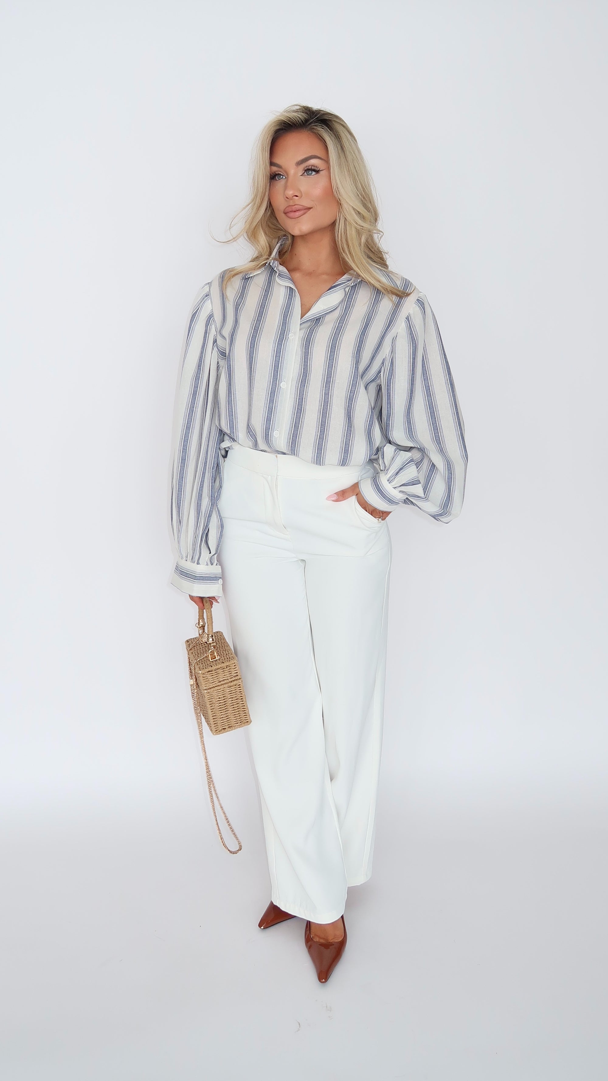 SEABREEZE STRIPED BUTTON DOWN