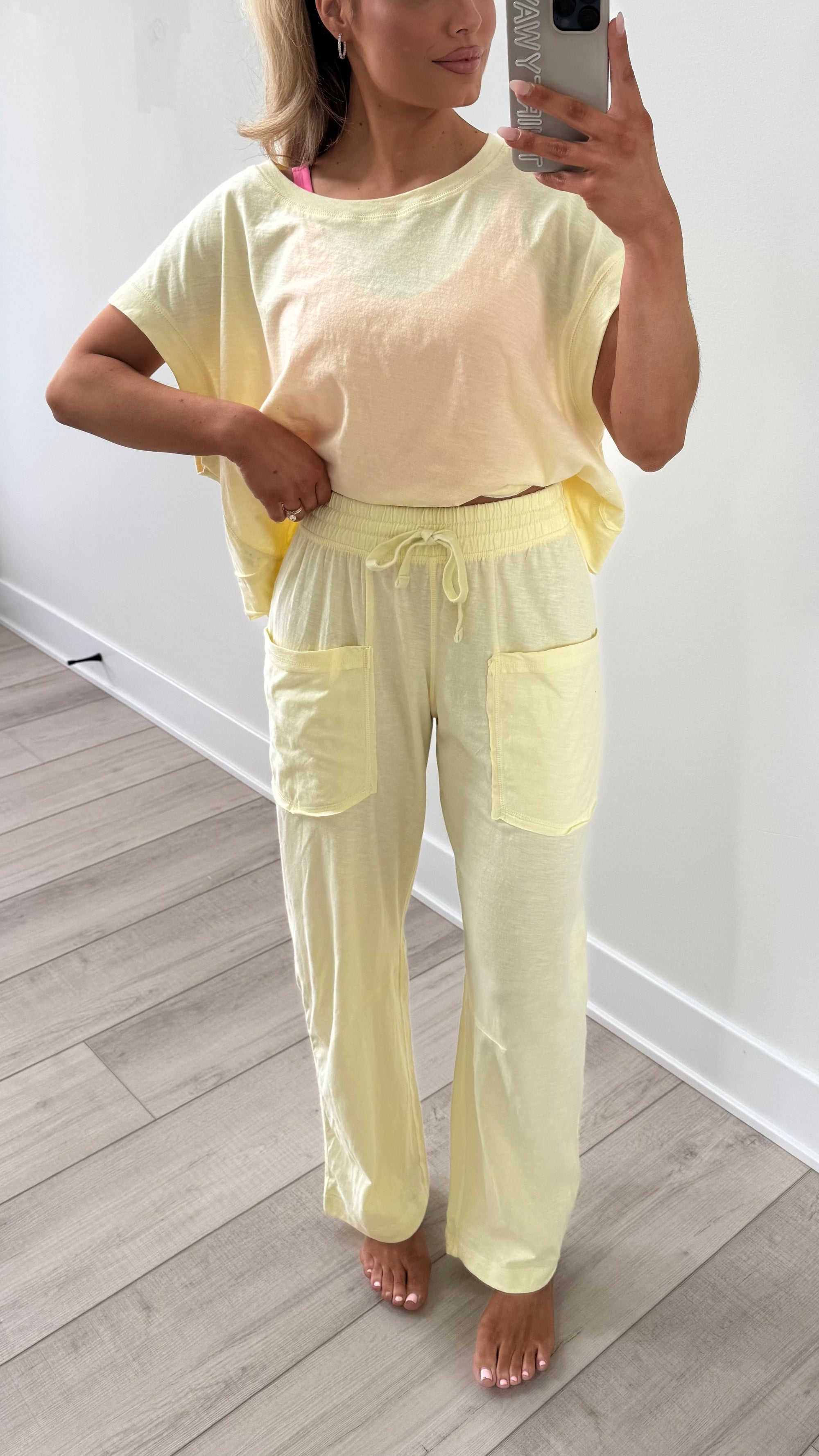 LIMONCELLO BARREL PANT
