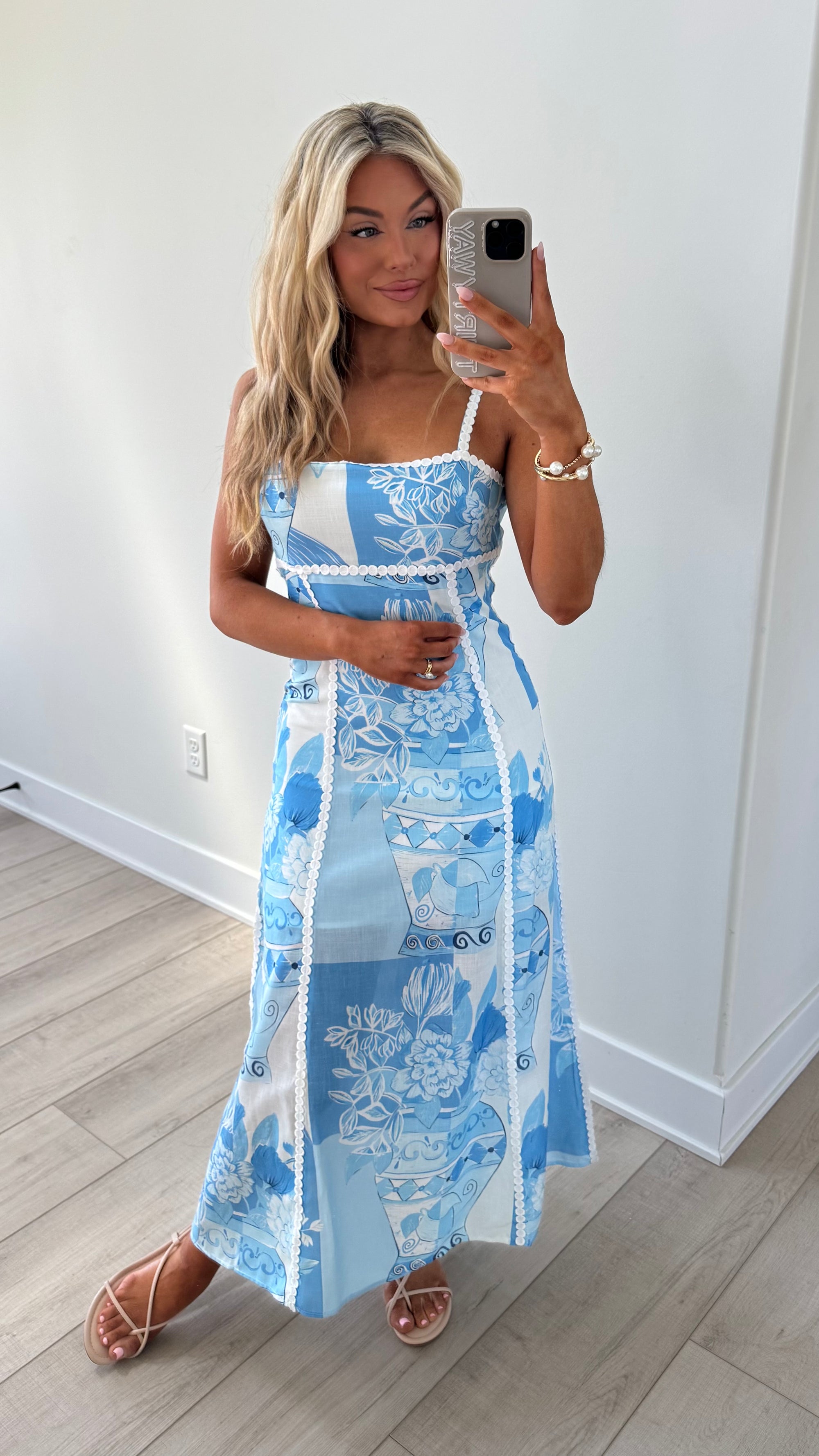 GREECE ESCAPE MAXI DRESS