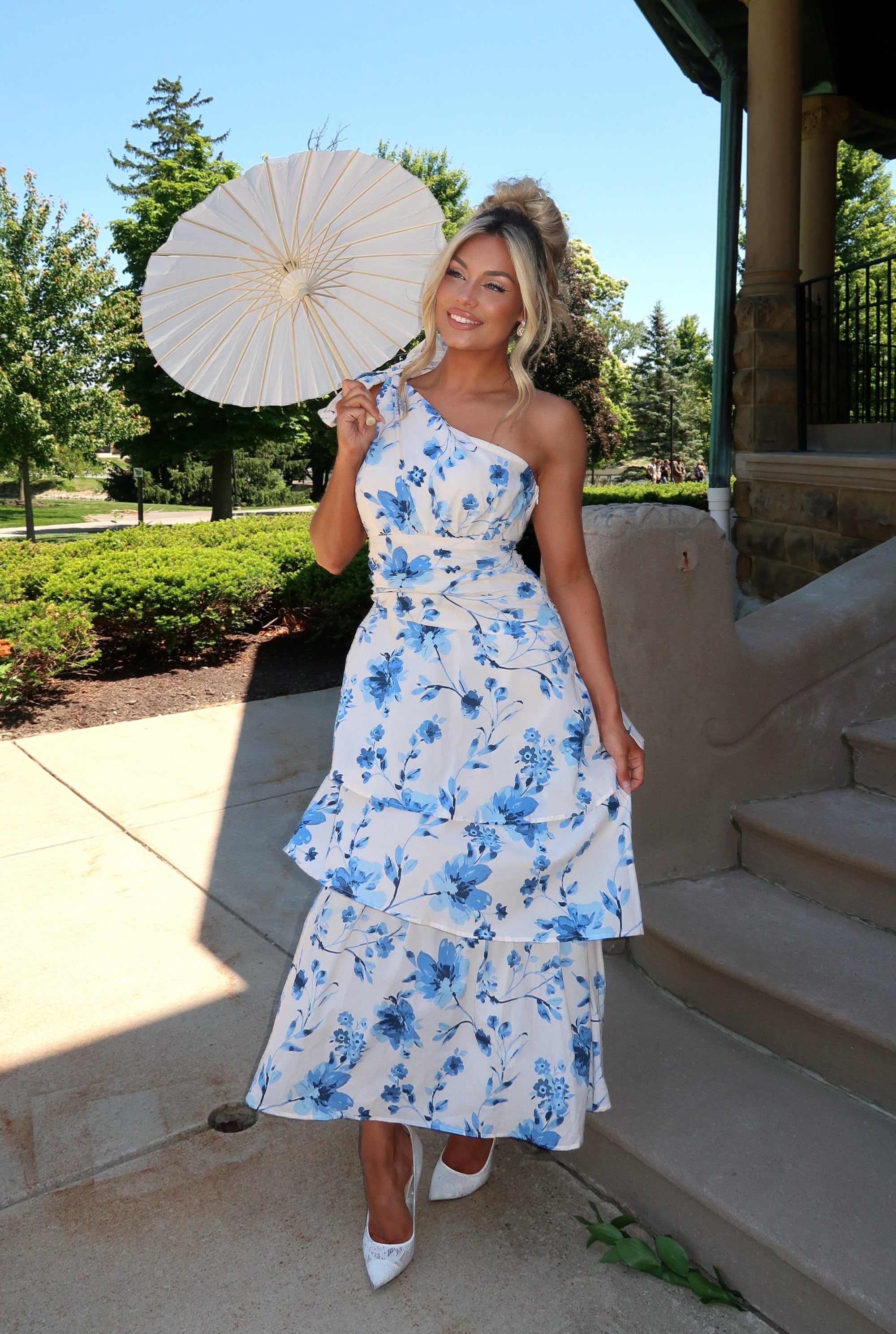 BRIDAL BLOSSOM MAXI DRESS