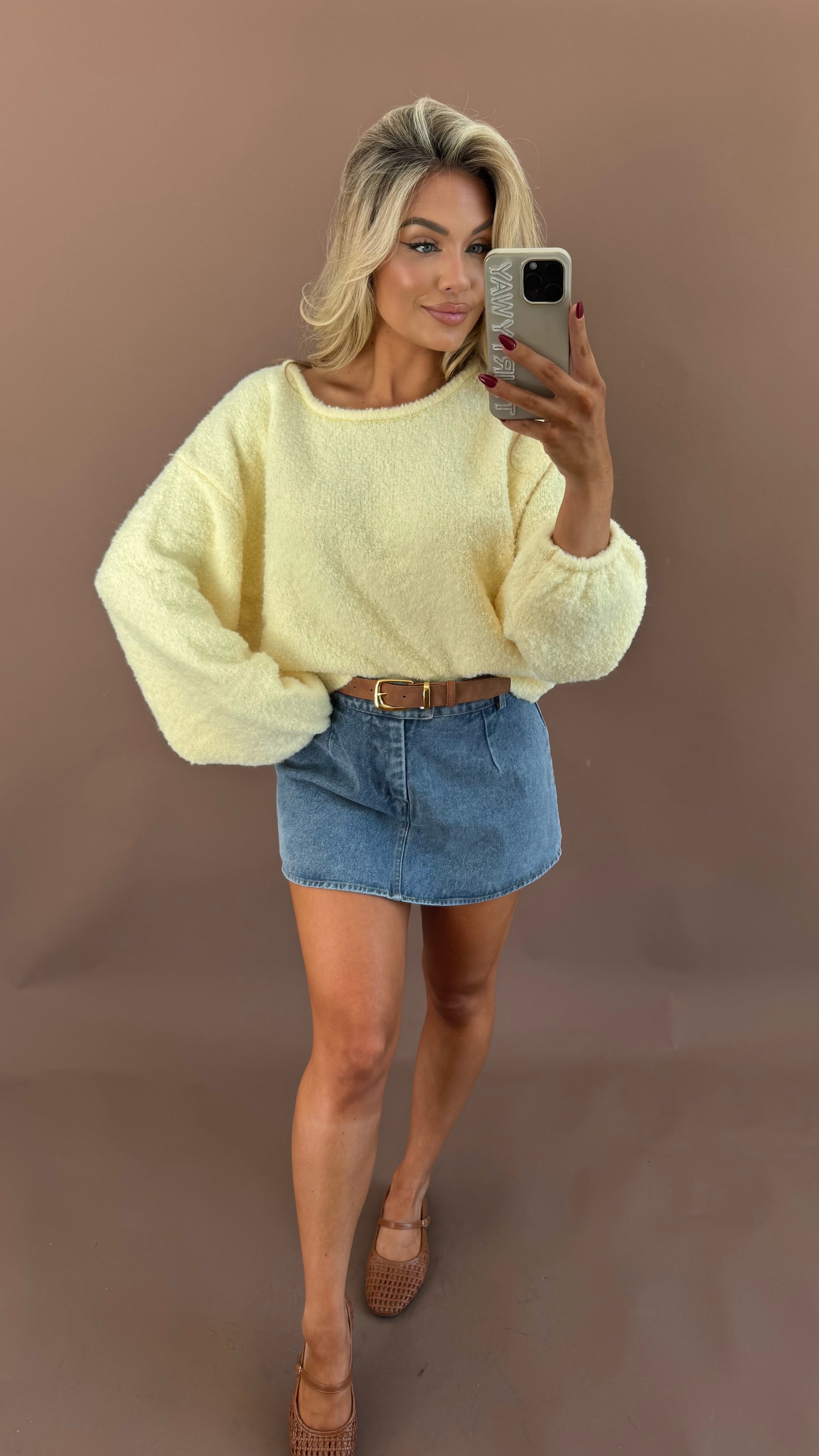 COTTAGE SWEATER BUTTER