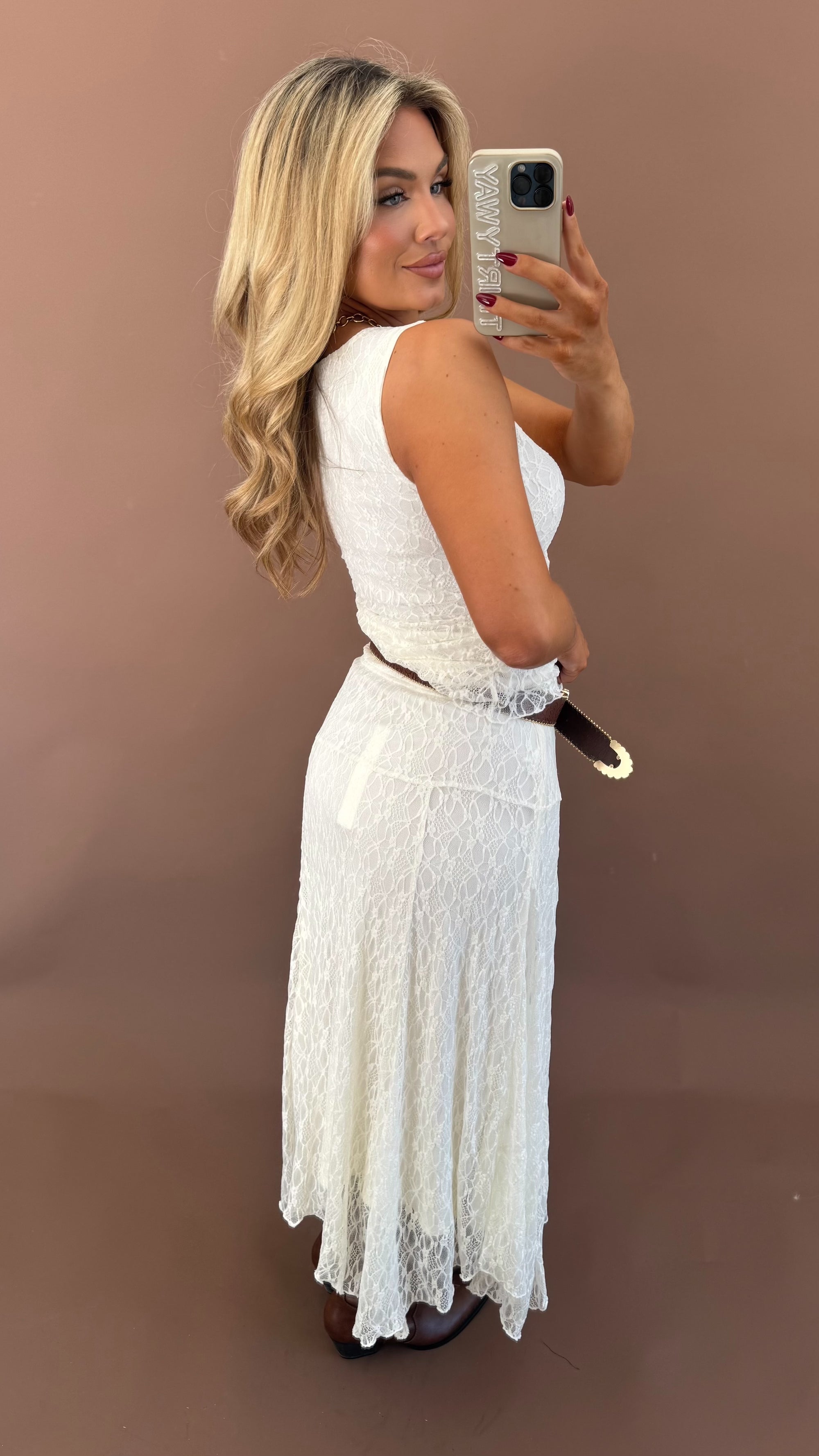 LACE TOP CREAM