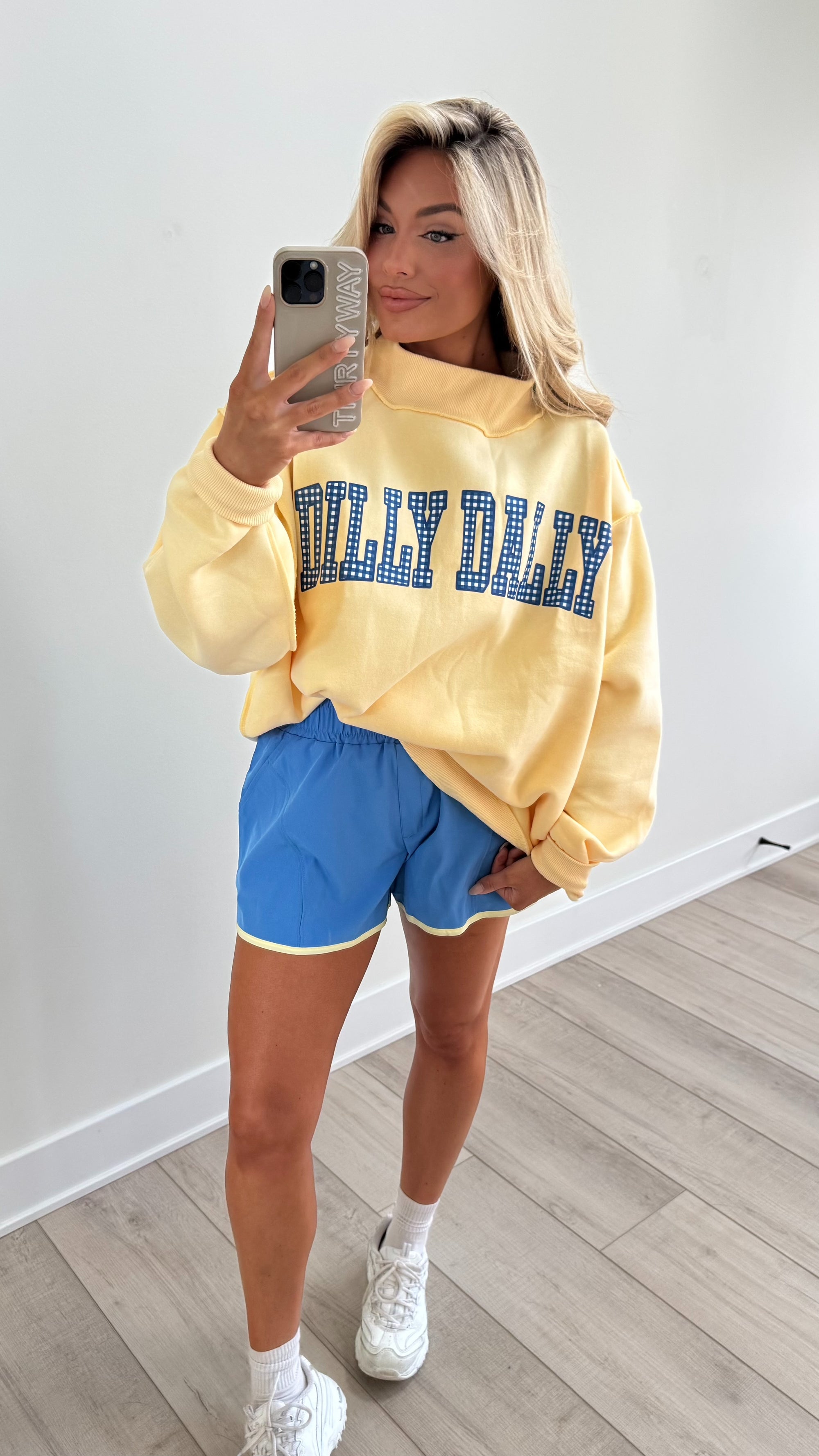DILLY DALLY/ LOLLY GAG REVERSIBLE CREWNECK