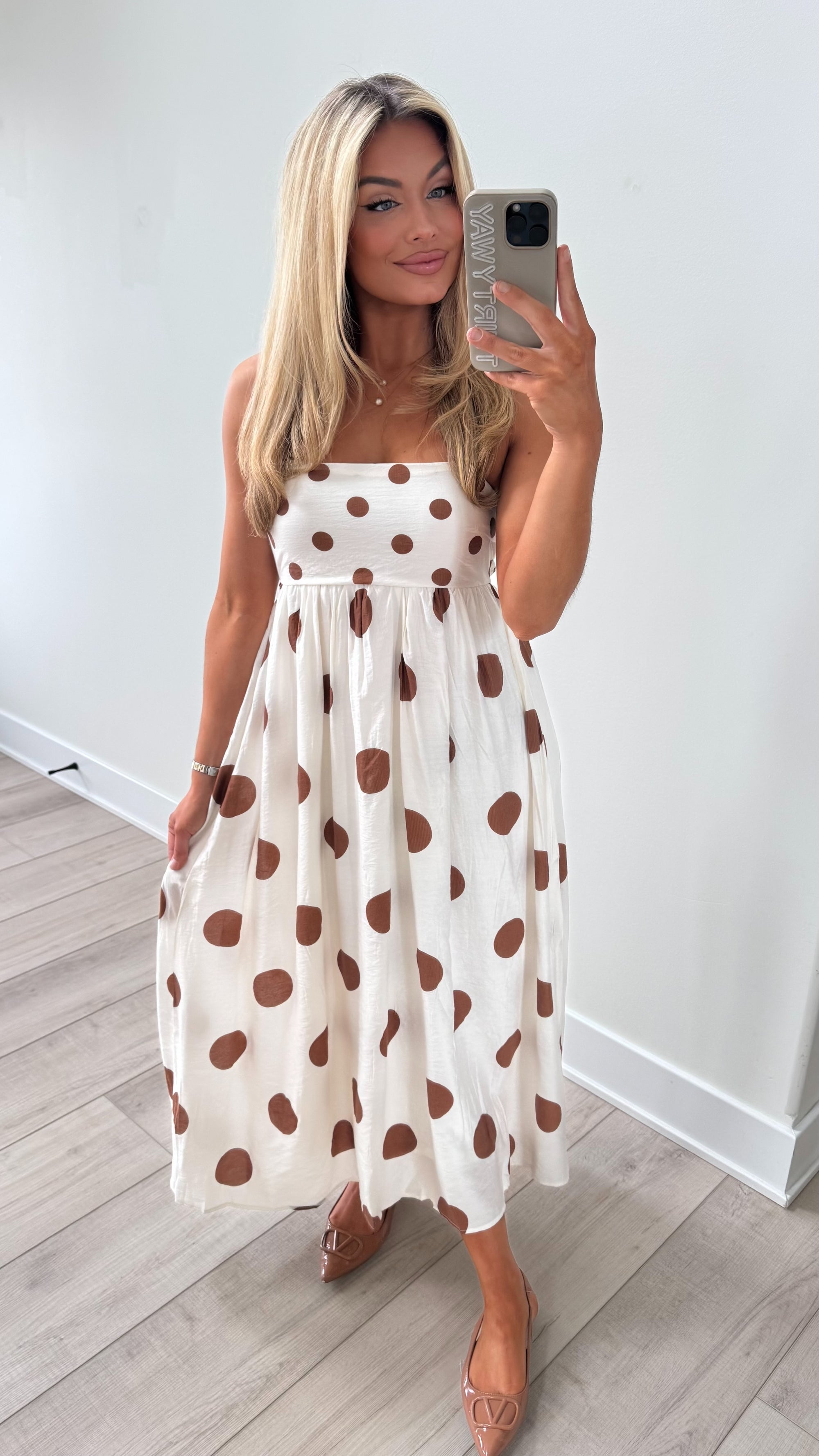 SWEET SPOT MIDI DRESS