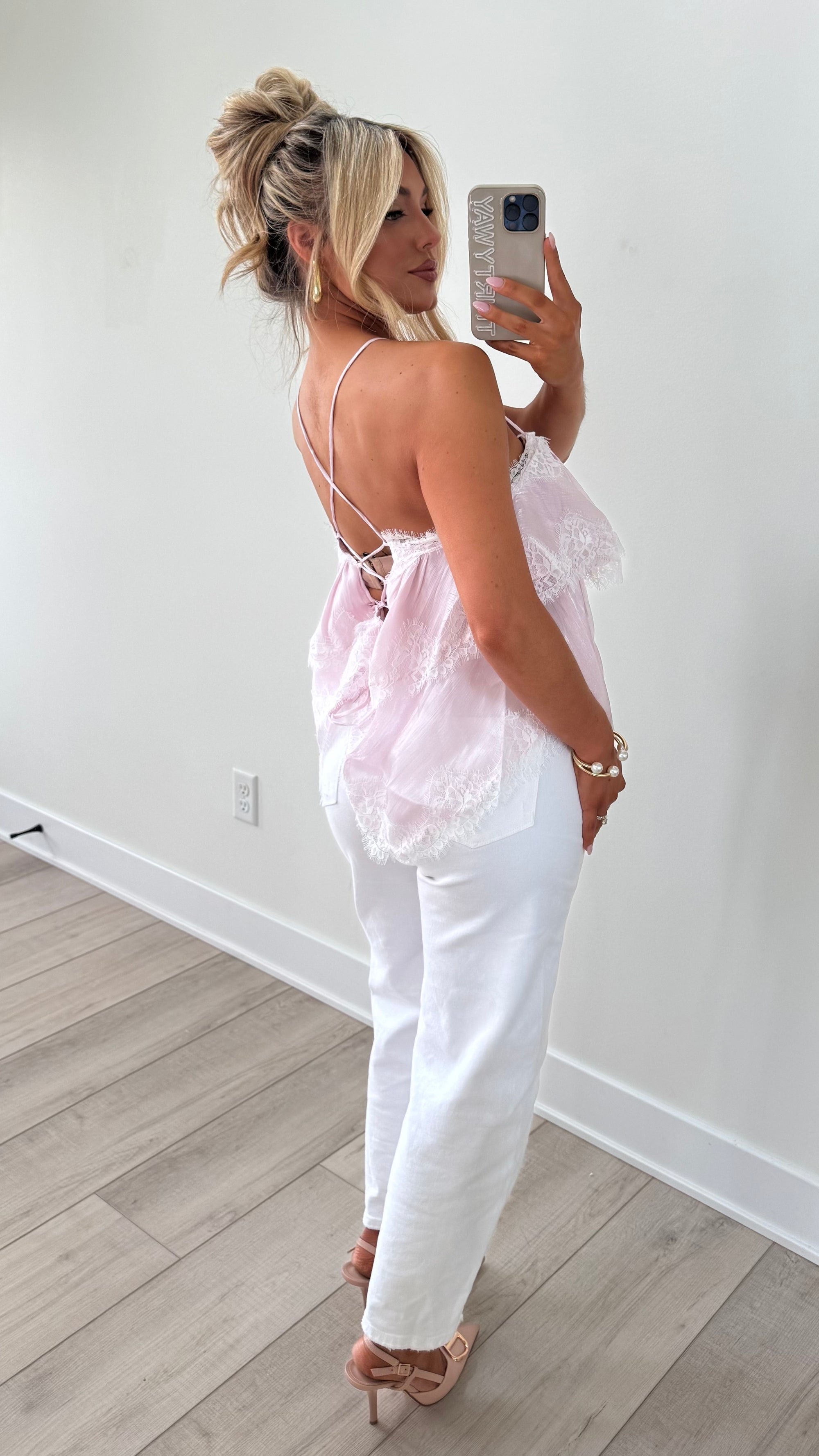 PAISLEY TIERED RUFFLE TOP