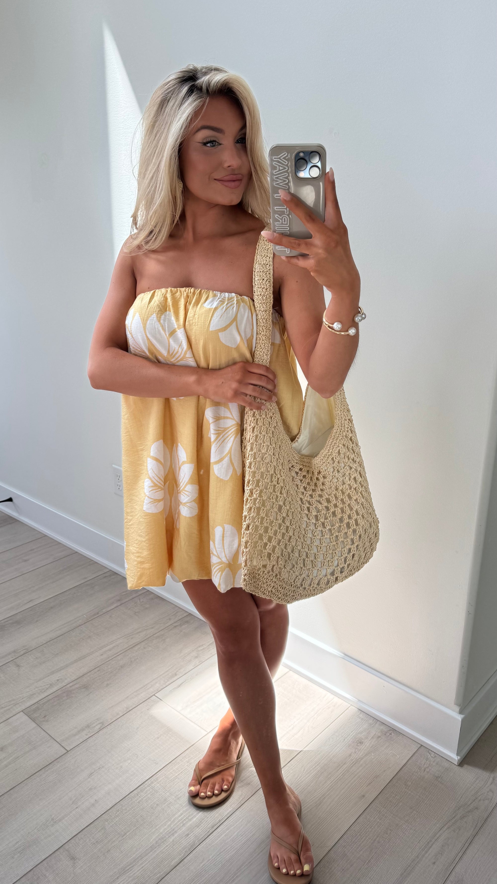 STRAW BEACH BAG