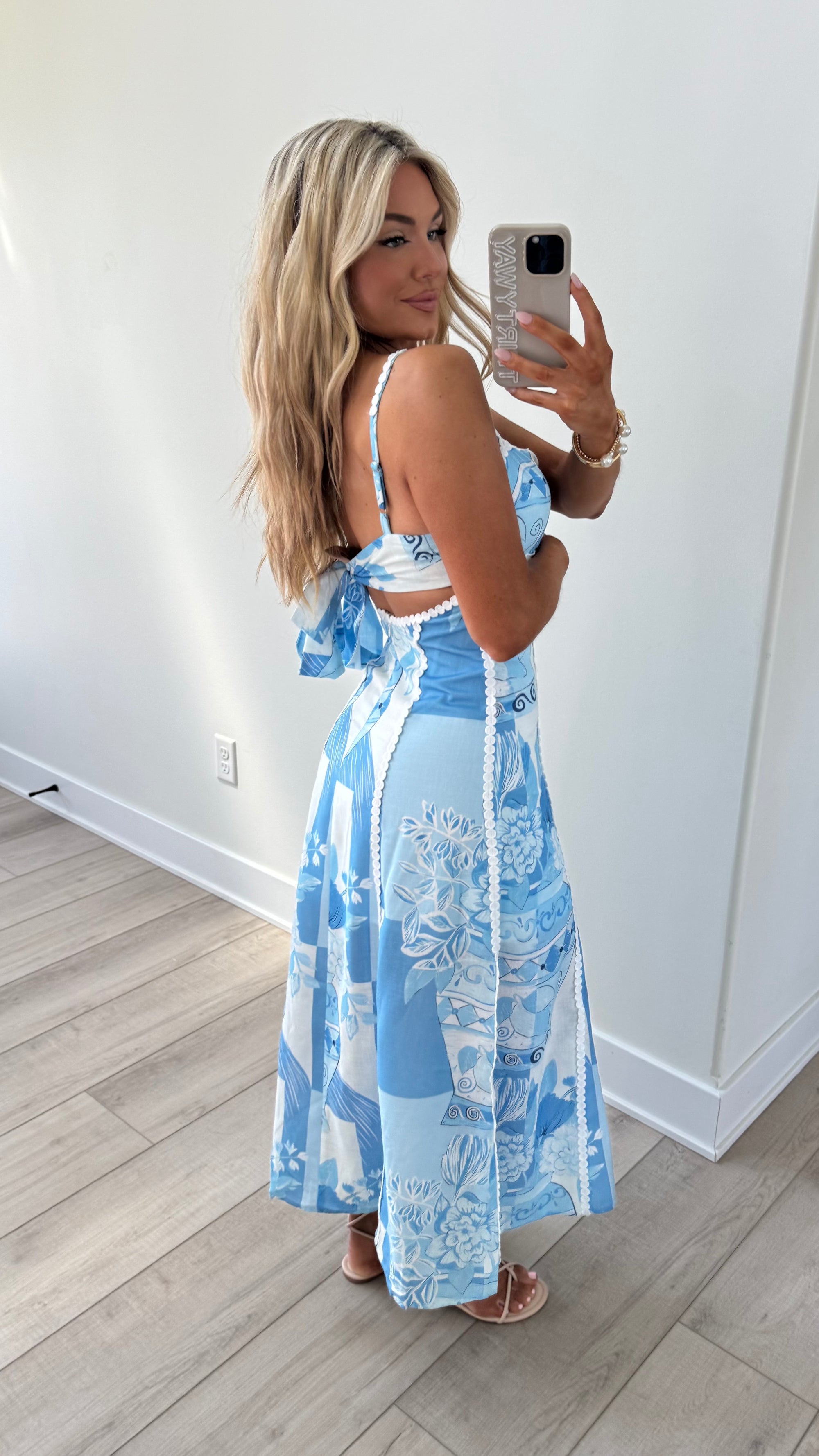 GREECE ESCAPE MAXI DRESS