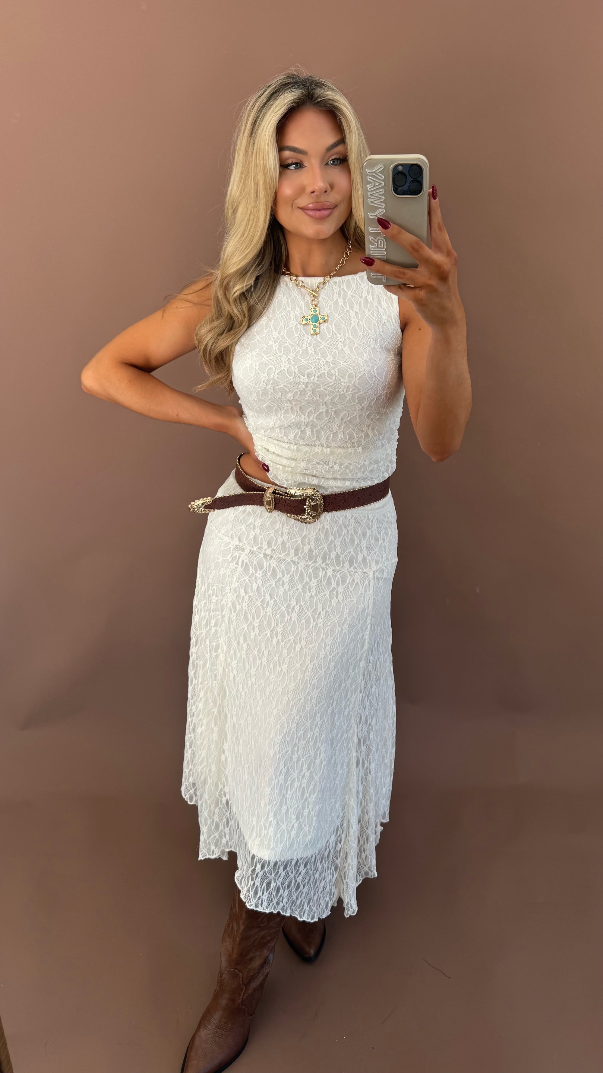 LACE TOP CREAM