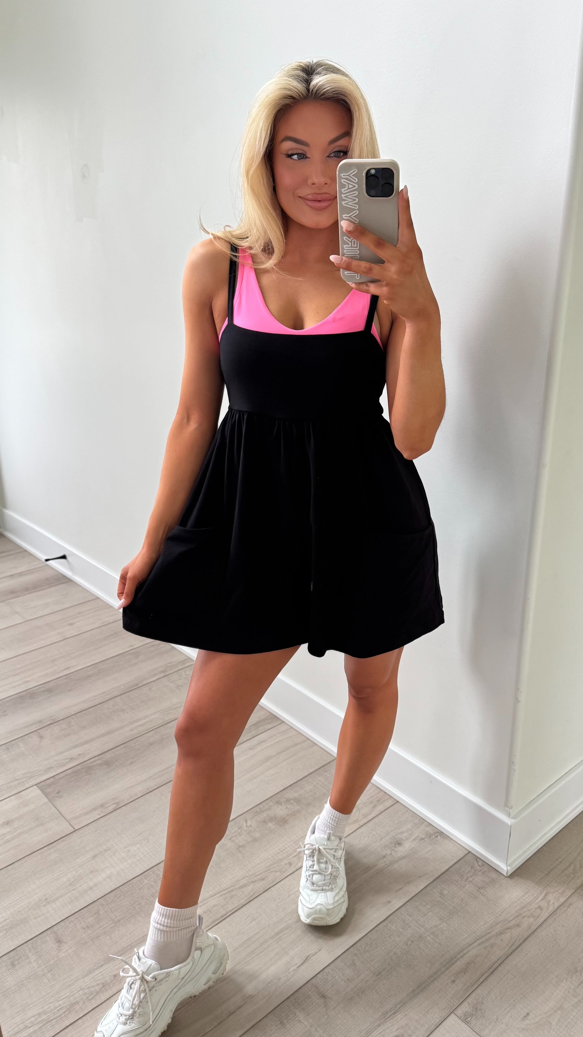 FREE MOVEMENT ROMPER BLACK