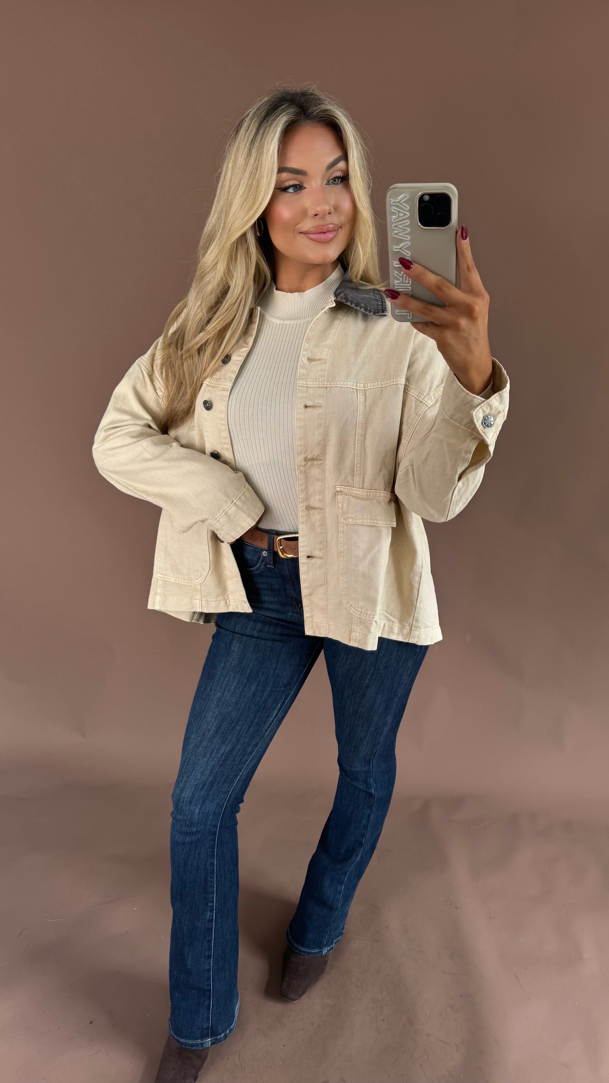 HUNTLEY VINTAGE WASH BARN JACKET