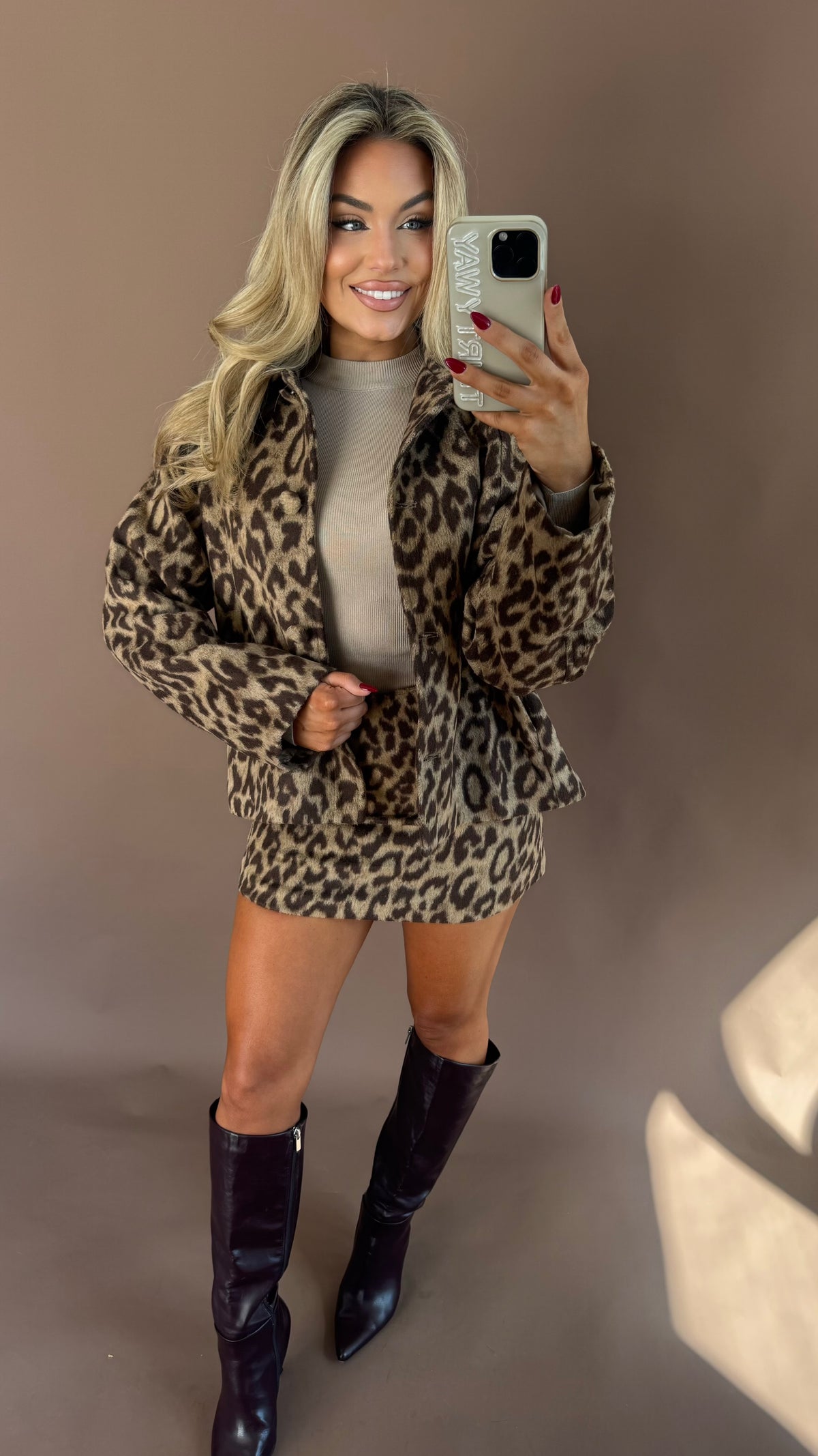NYC LEOPARD JACKET