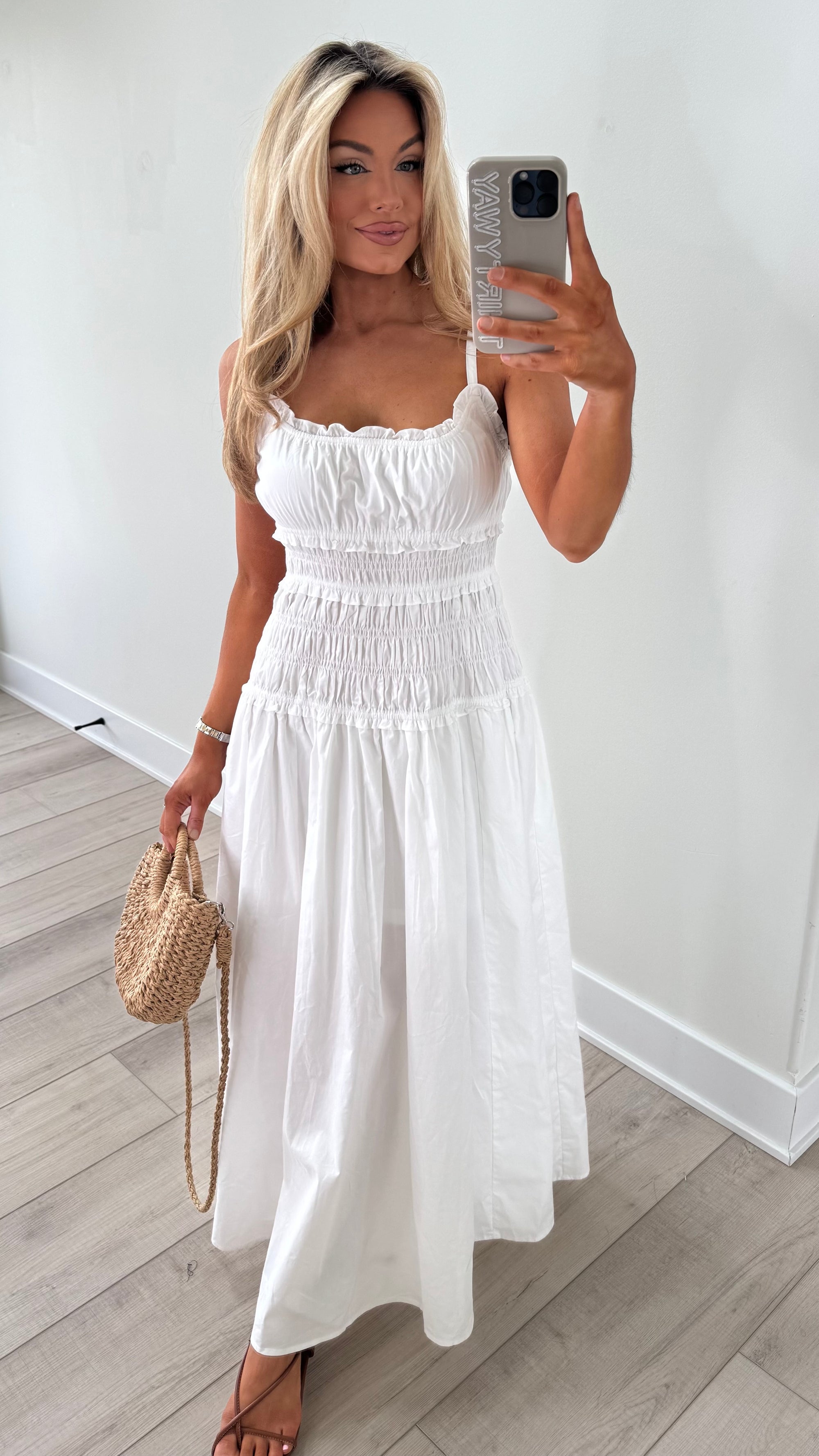 MYRA DROP WAIST MAXI DRESS