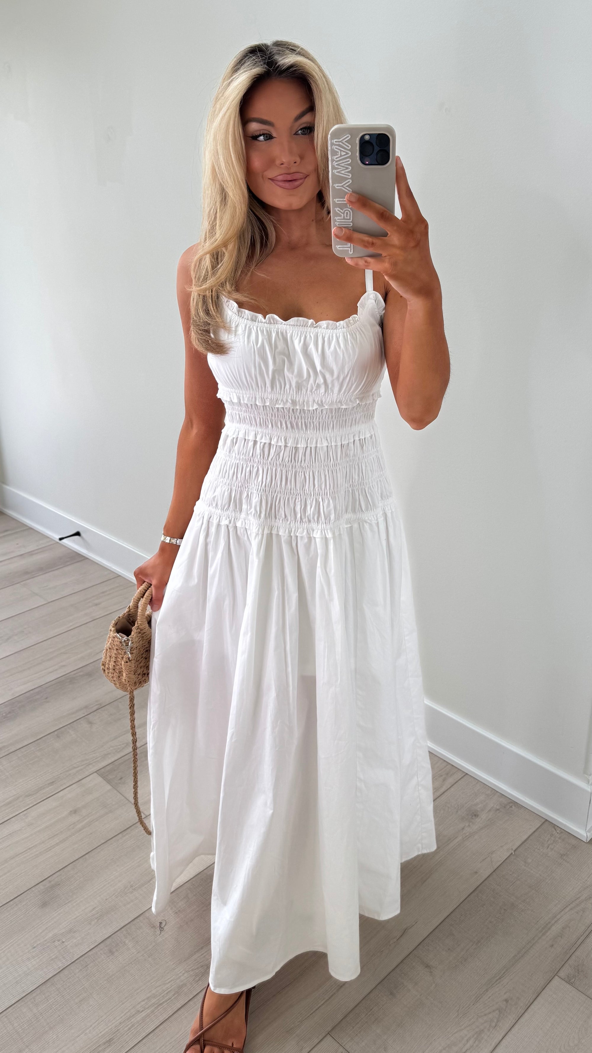 MYRA DROP WAIST MAXI DRESS