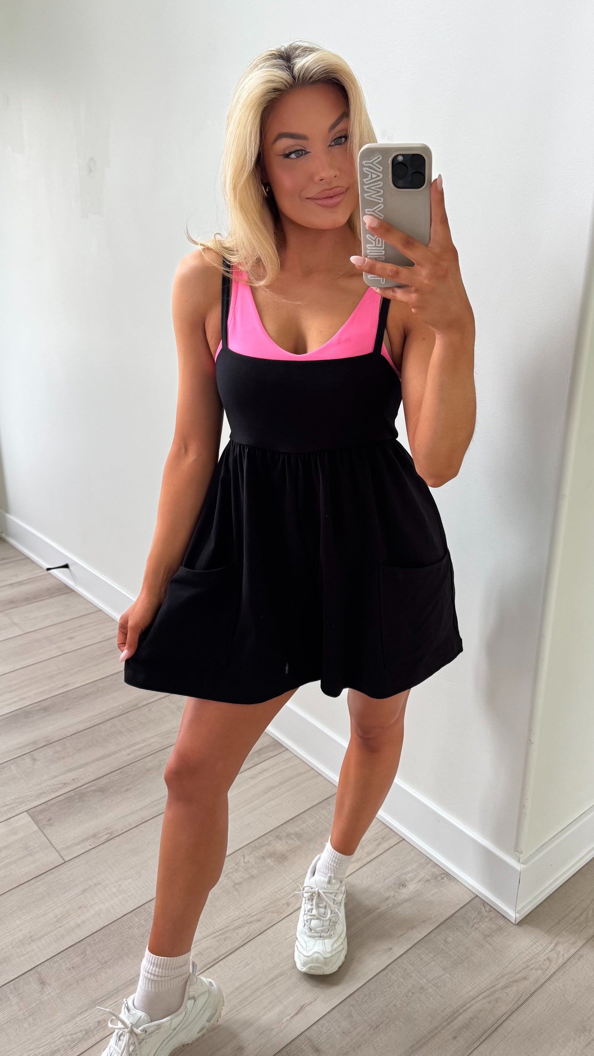 FREE MOVEMENT ROMPER BLACK