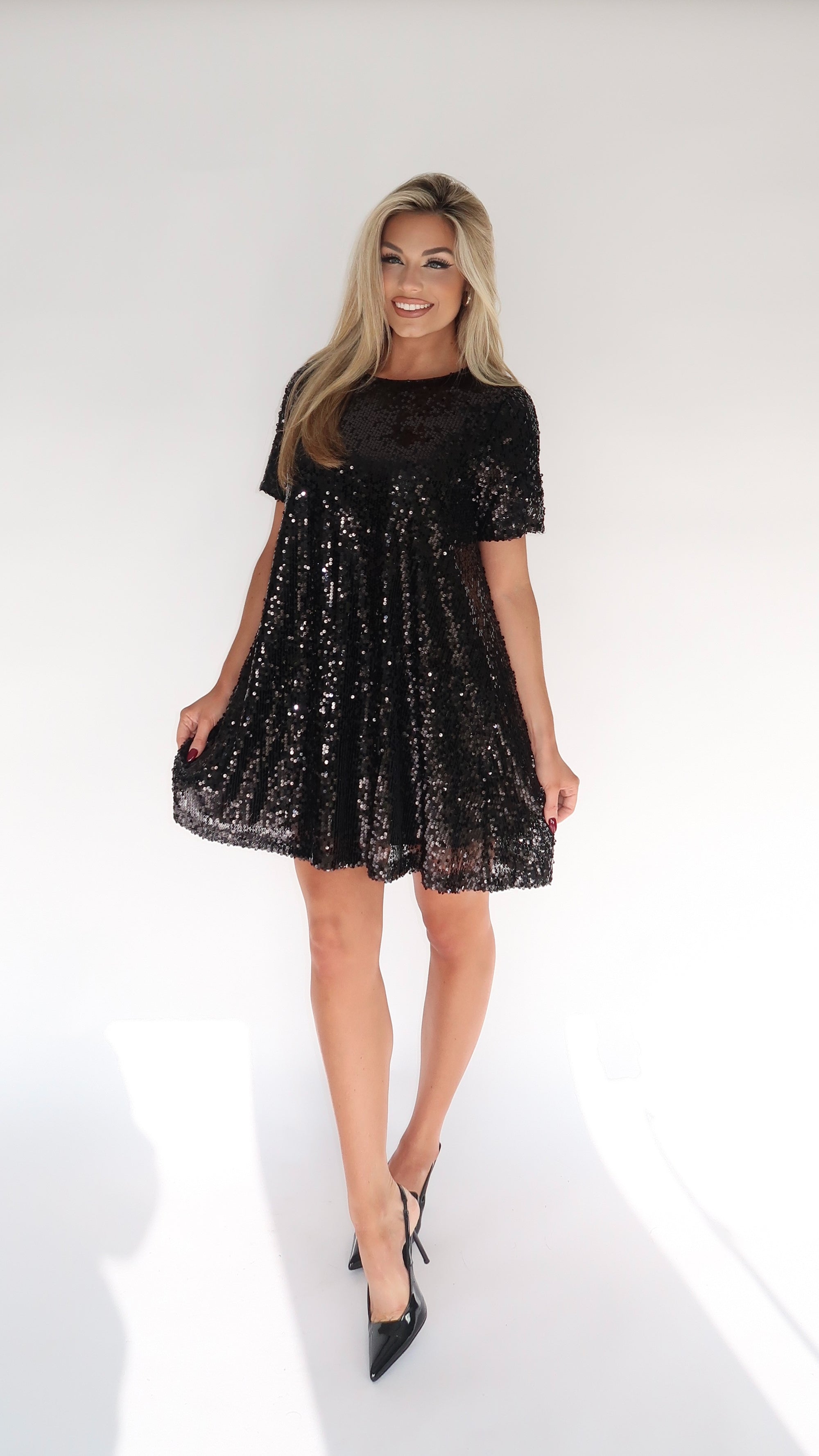 MIRA SEQUIN SHIFT DRESS THIRTYWAY MIRA SEQUIN SHIFT DRESS THIRTYWAY