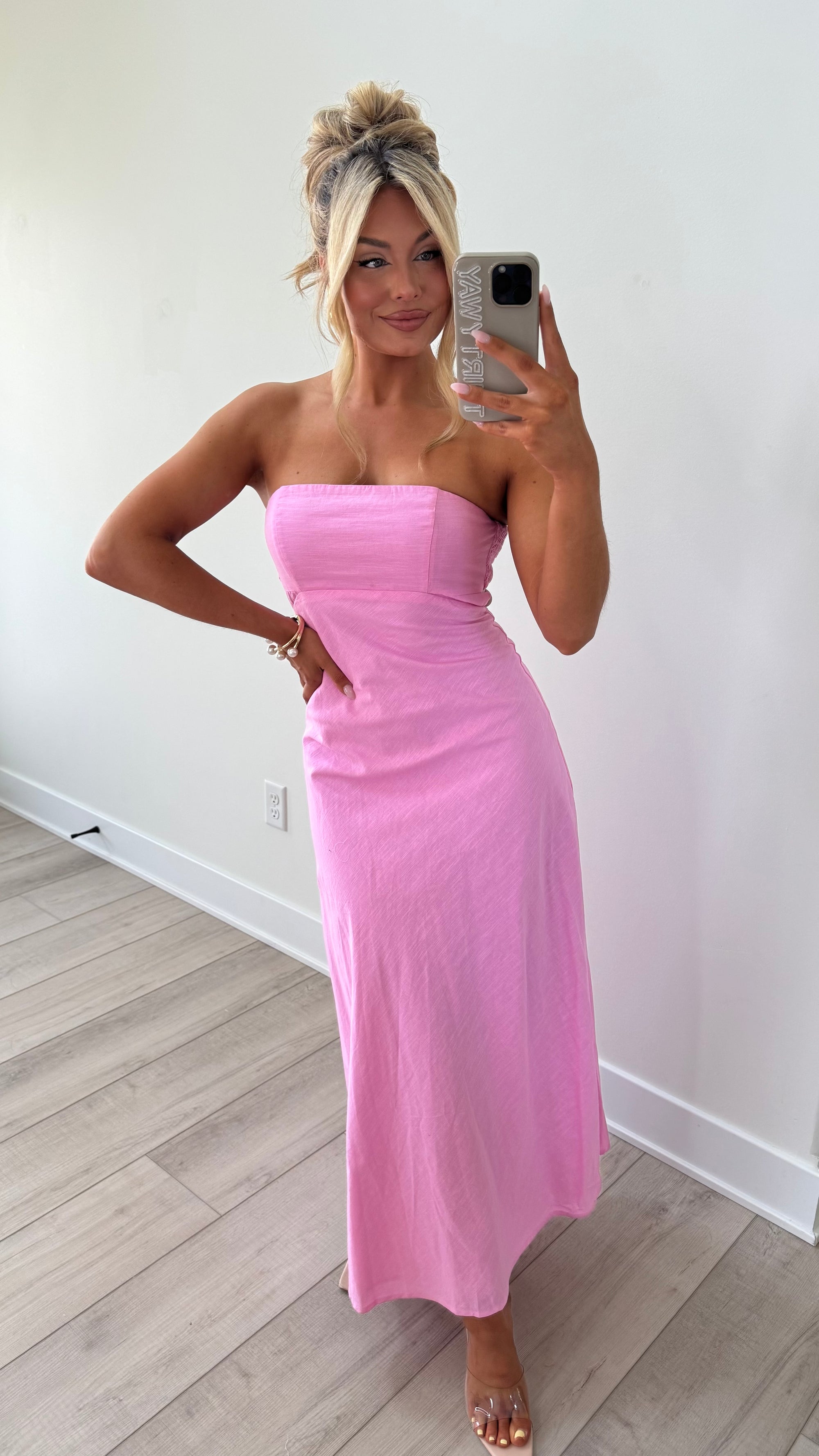 BUBBLEGUM BLISS MAXI DRESS